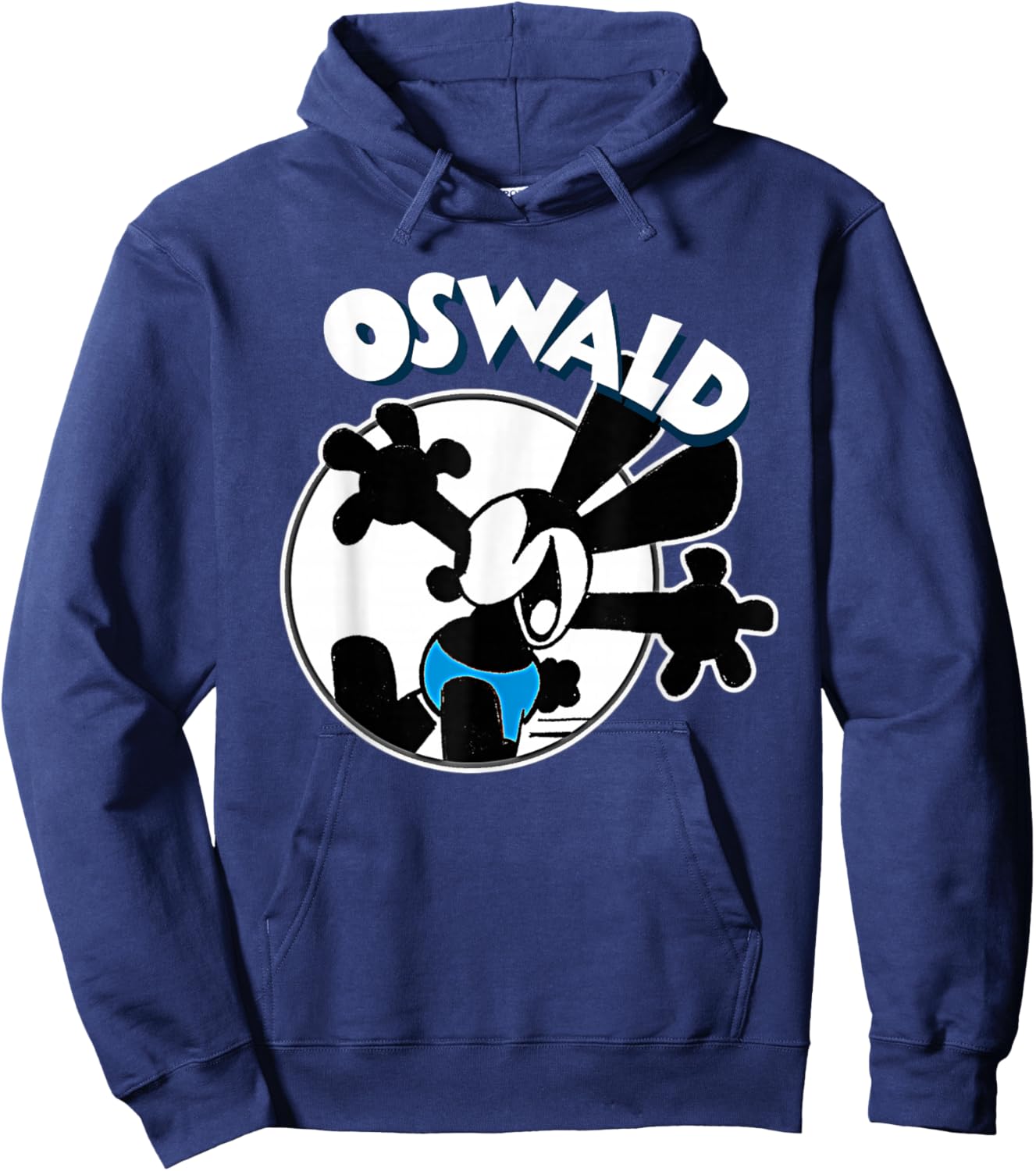 Oswald Rabbit Vintage Cartoon Hoodie - Hoodie | Navy