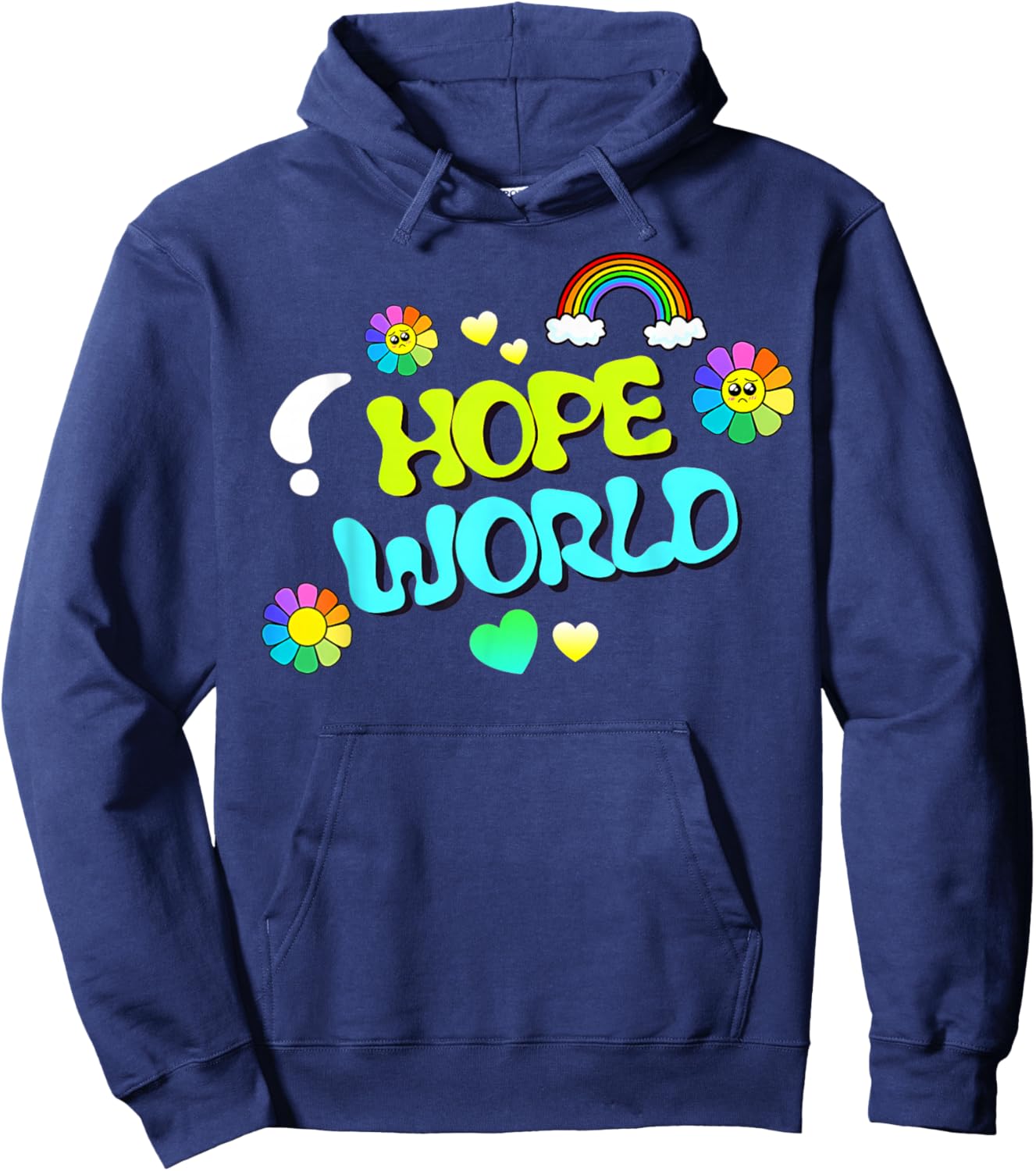 Hope World Hoodie - Hoodie | Navy