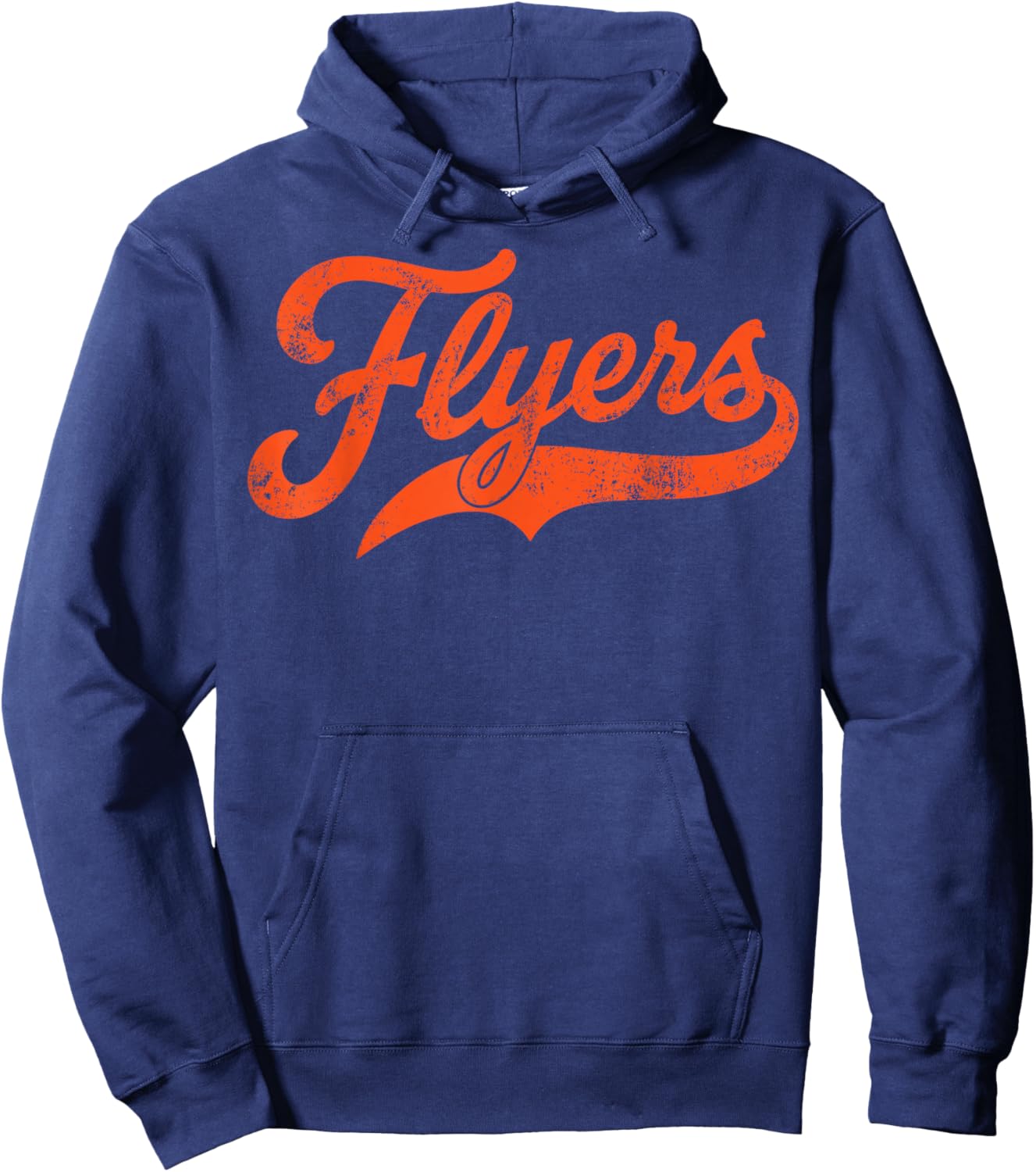 Flyers Vintage Women Boys Girls Kids Youth Hoodie - Hoodie | Navy