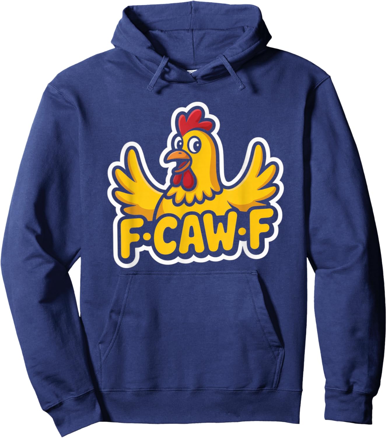 Fife Life Funny Sarcastic Chicken FCAWF Hoodie - Hoodie | Navy