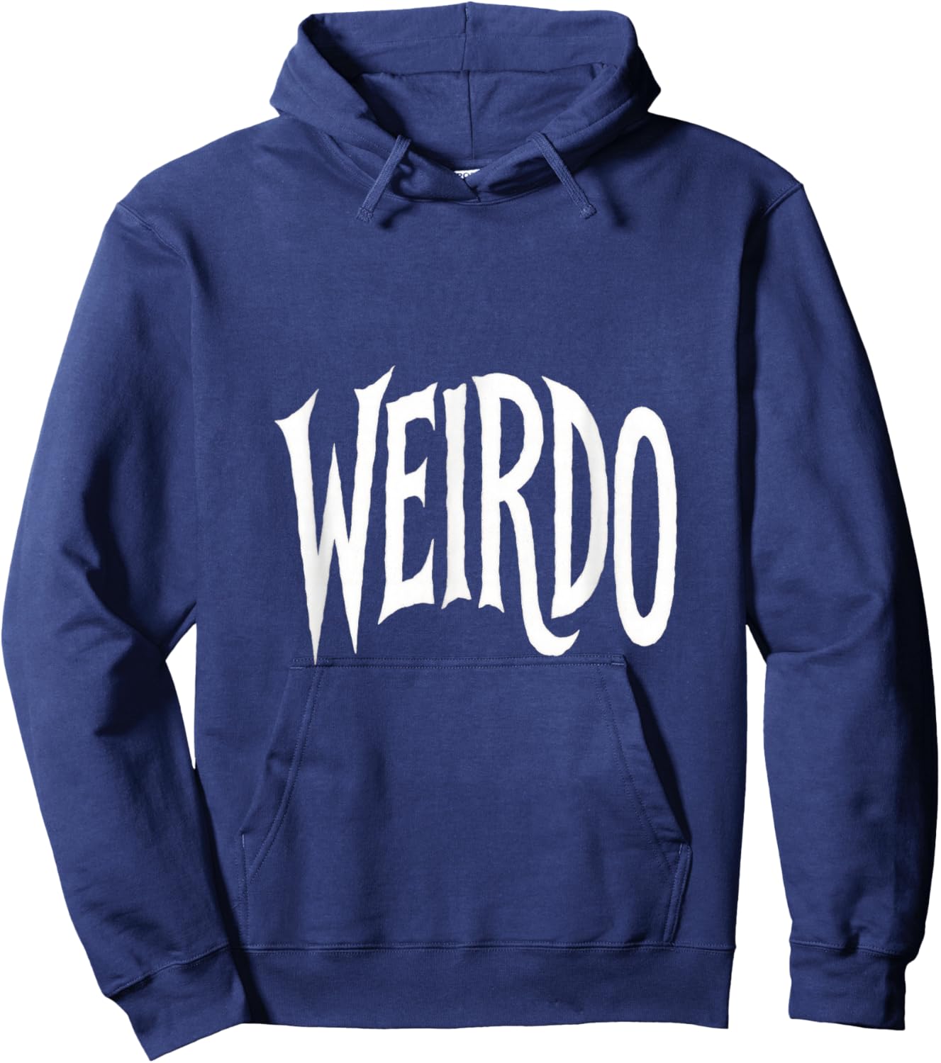 Weirdo - Goth Emo Punk Subculture Design Hoodie - Hoodie | Navy