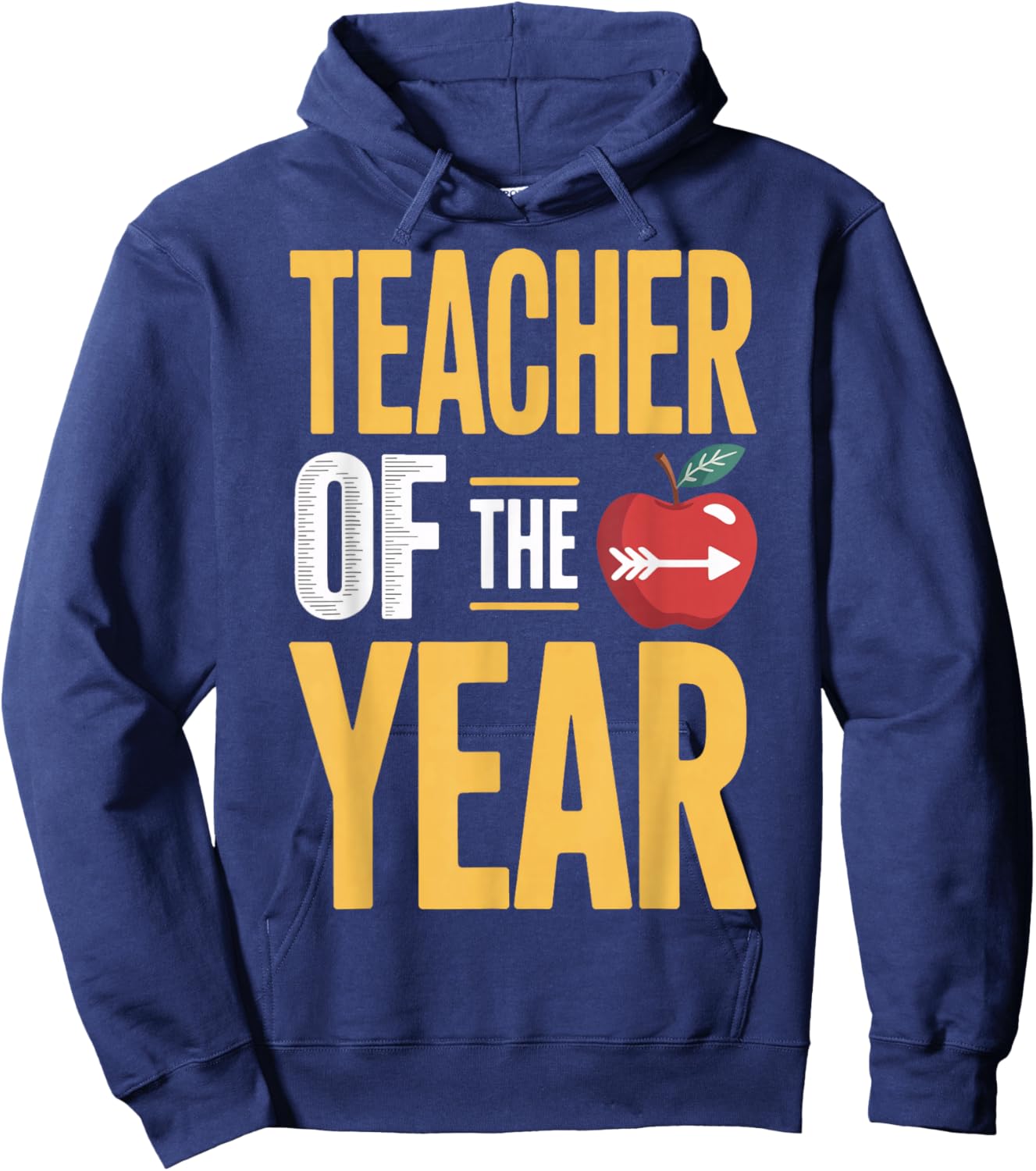 Teacher of The Year Top Student Mentor Hoodie - Hoodie | Navy
