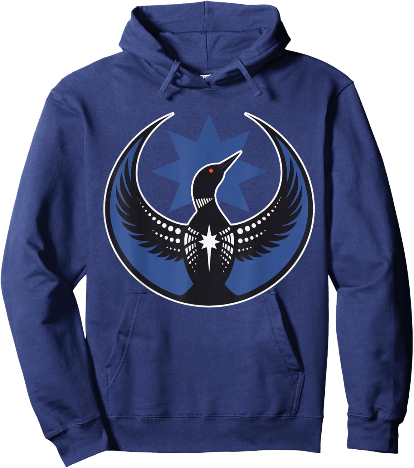 Minnesota Rebel New State Flag Hoodie - Hoodie | Navy
