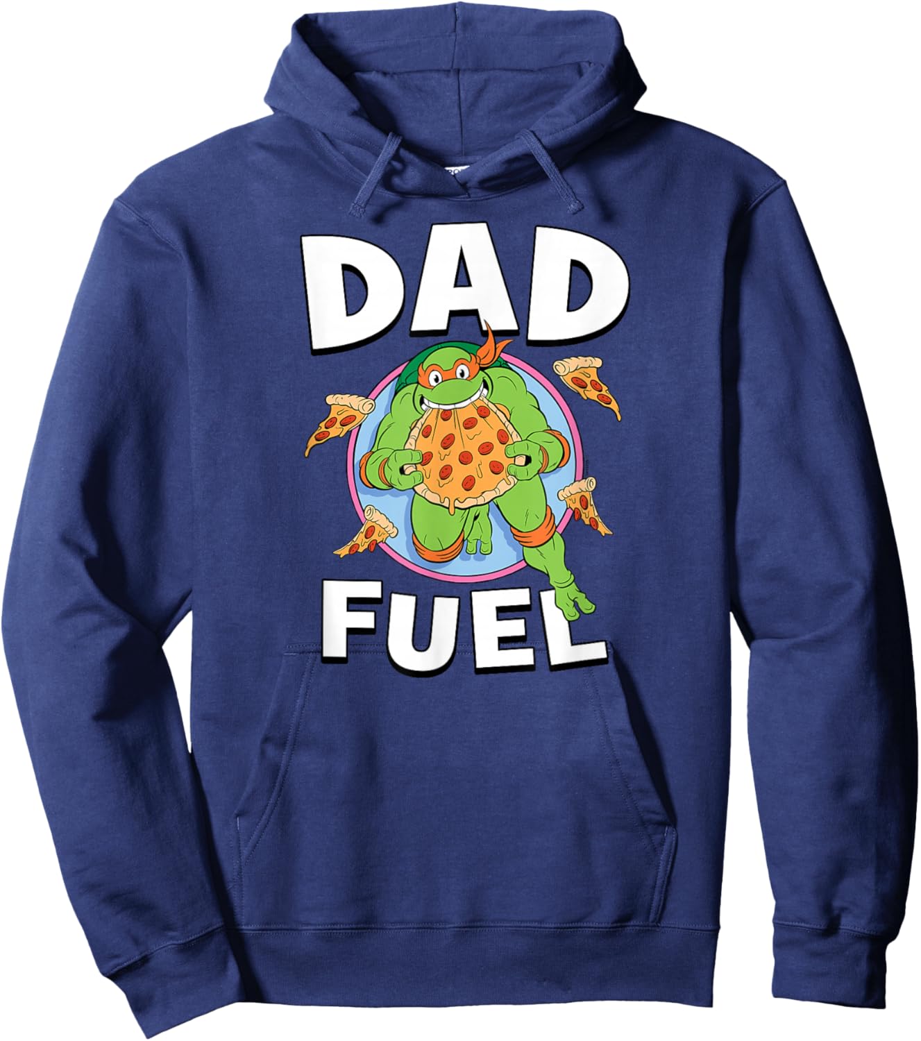TMNT - Michelangelo - Dad Fuel Hoodie - Hoodie | Navy