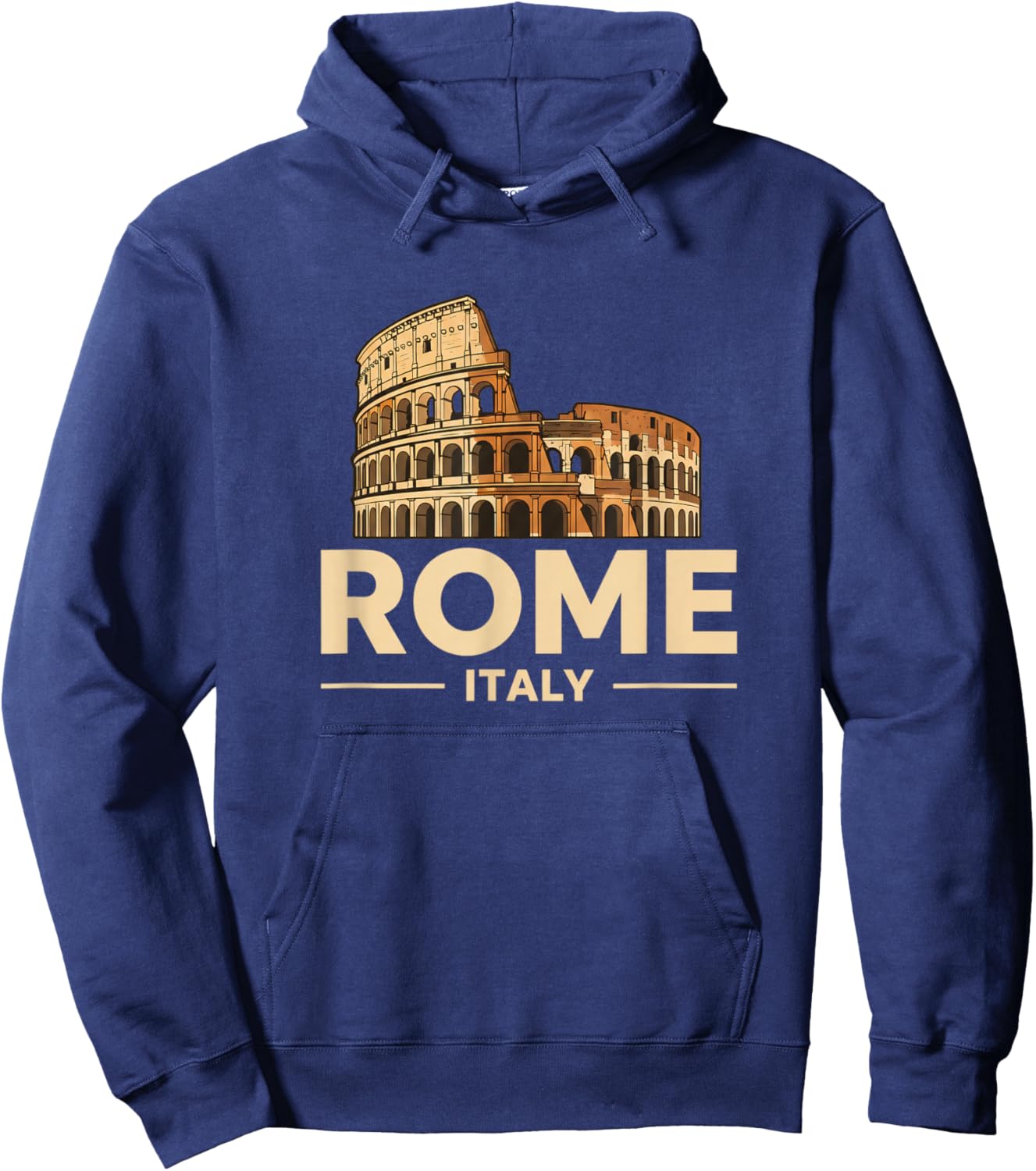 Rome Italy Colosseum Kids Travel Souvenir Hoodie - Hoodie | Navy