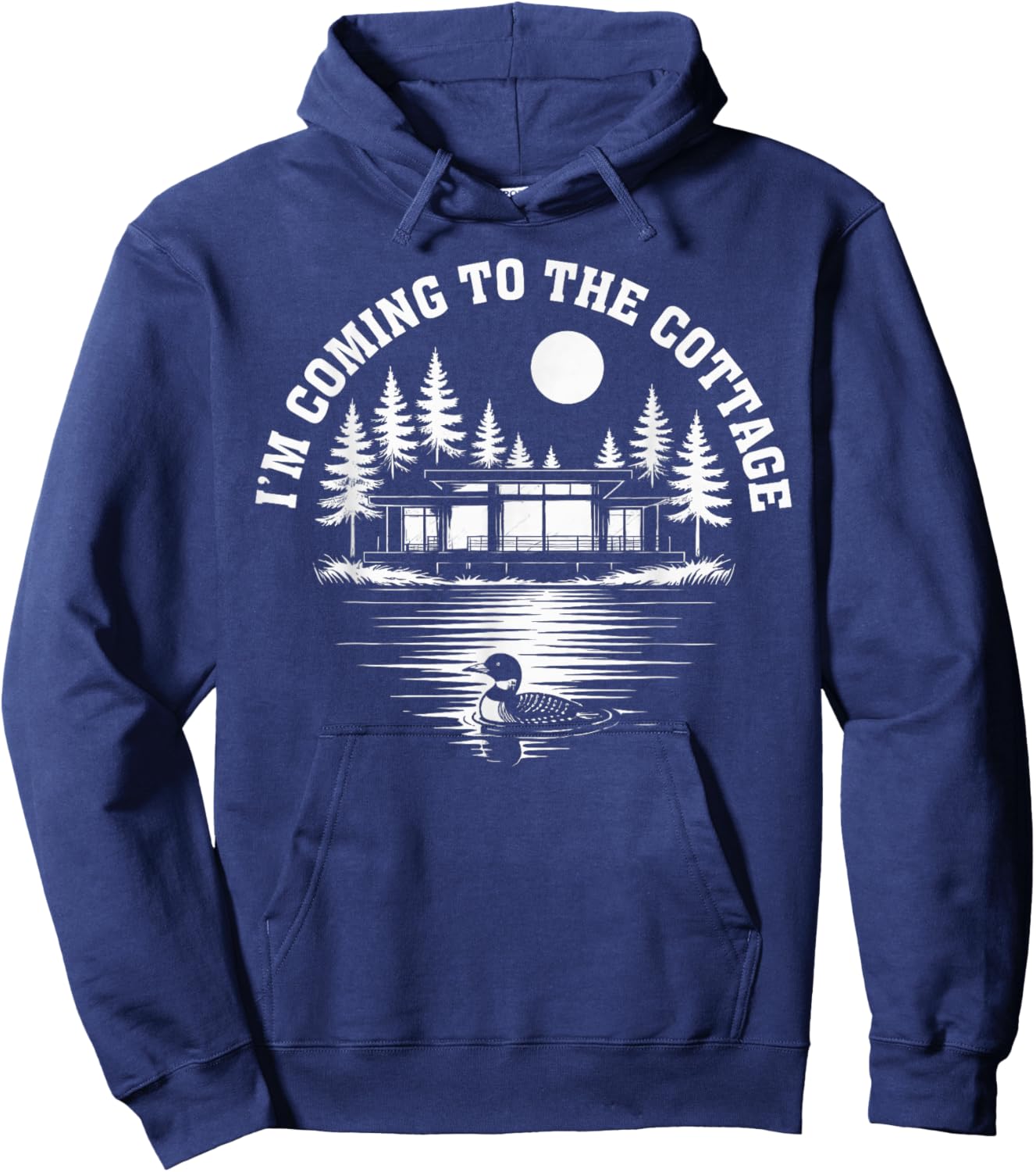 I'm Coming to The Cottage Gay Pride LGBT Hoodie - Hoodie | Navy