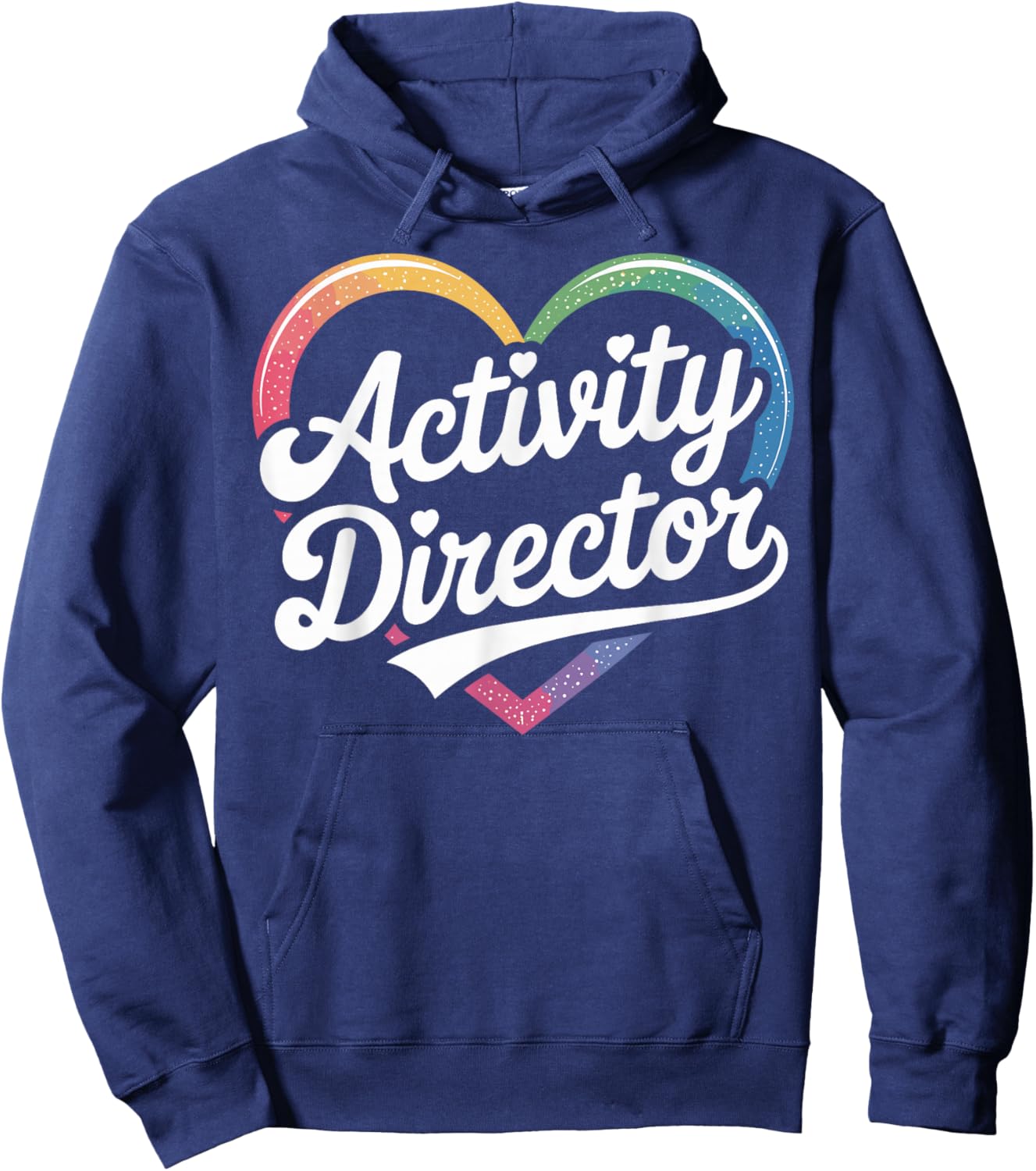Activity Director Heart Hoodie - Hoodie | Navy