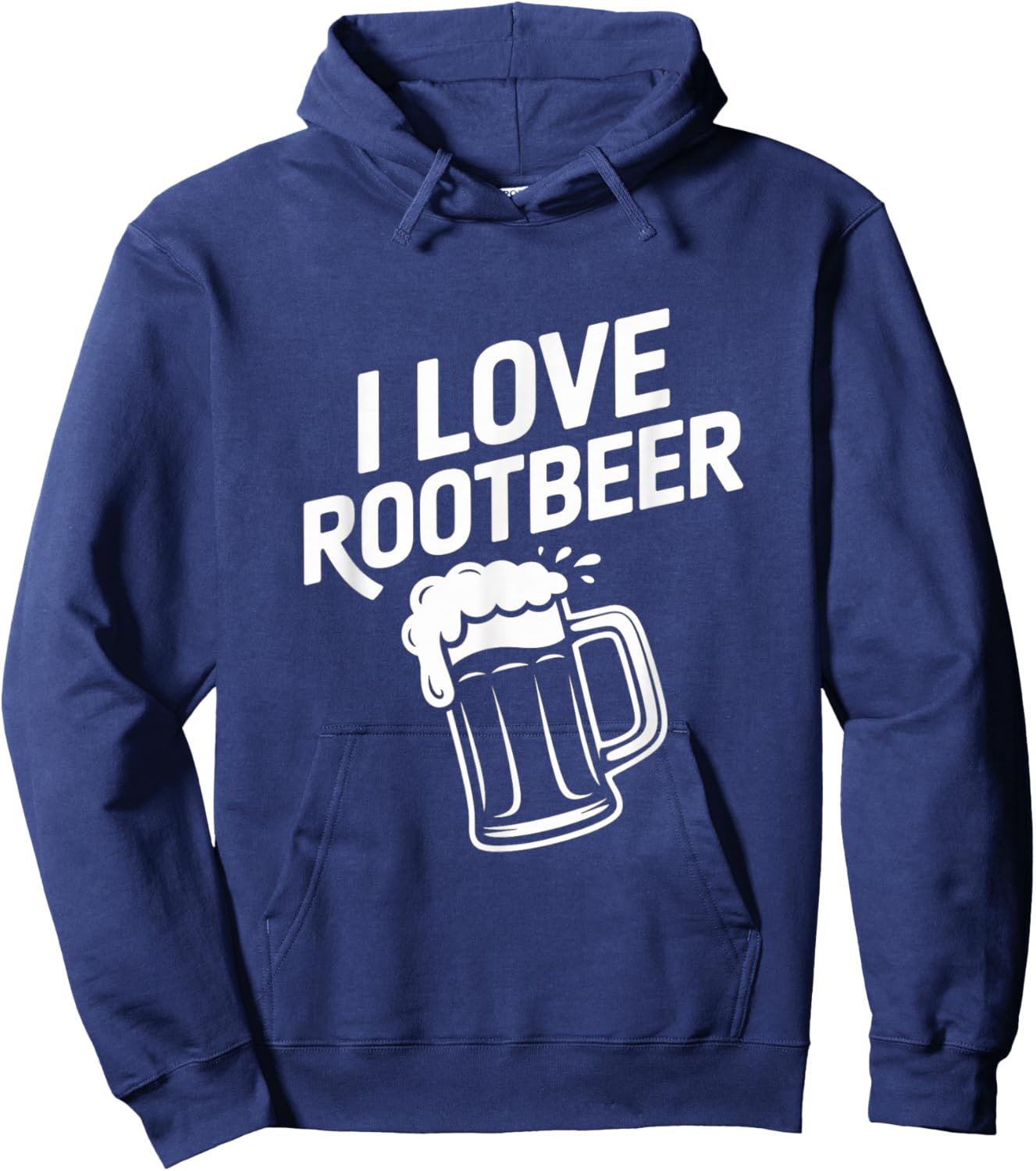 I Love Rootbeer Hoodie - Hoodie | Navy
