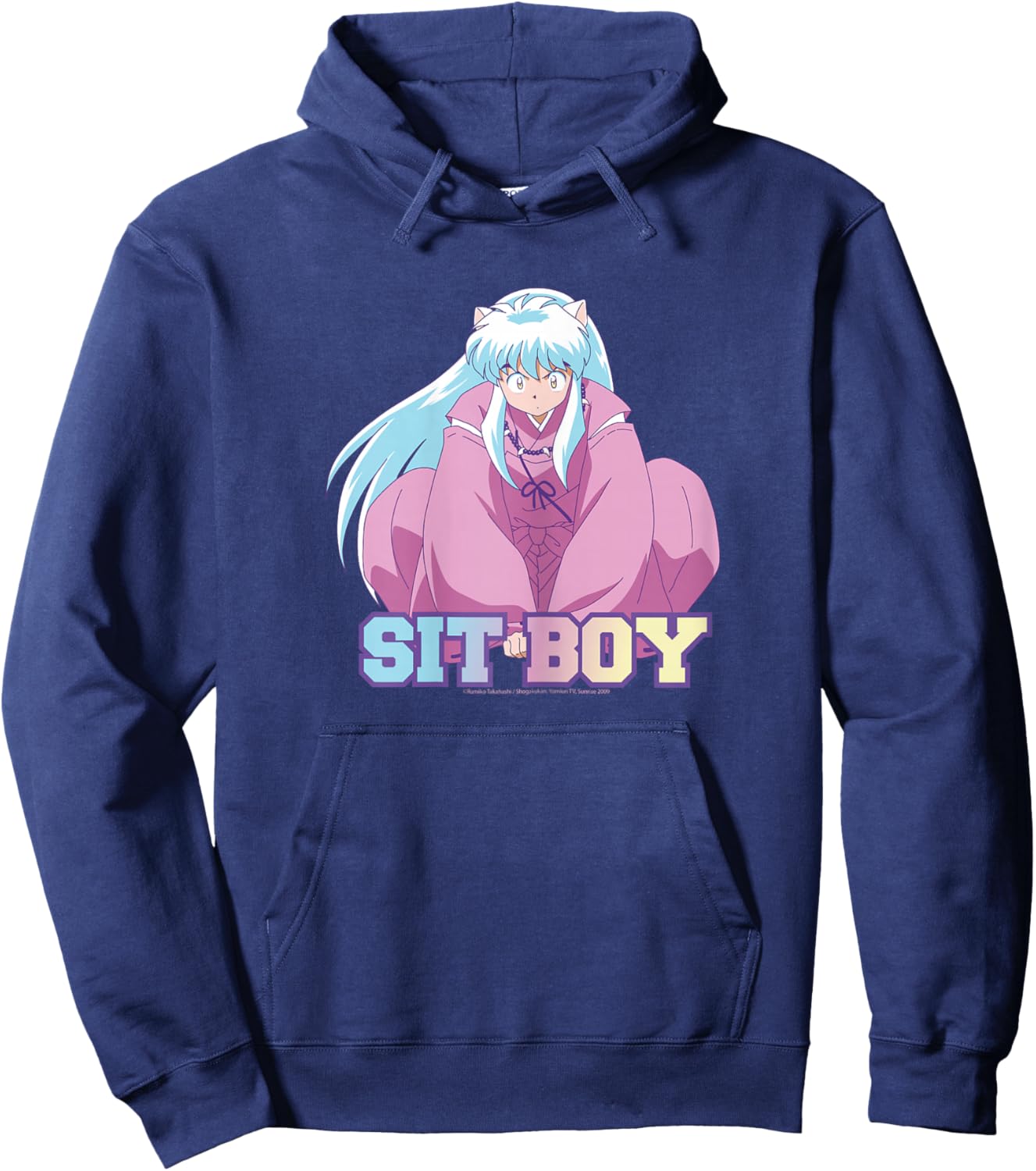 Sit Boy Command Pose Hoodie - Hoodie | Navy