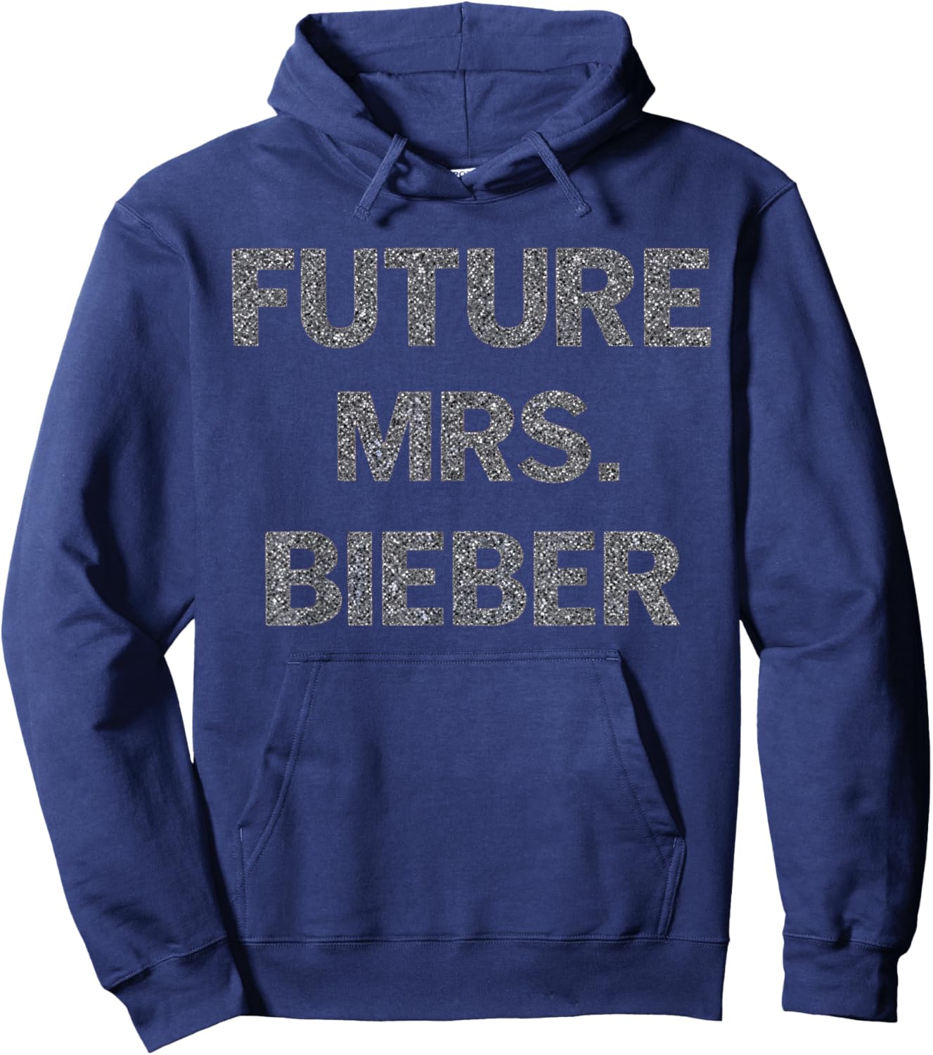 Future Mrs Bieber Bride-to-Be Hoodie - Hoodie | Navy