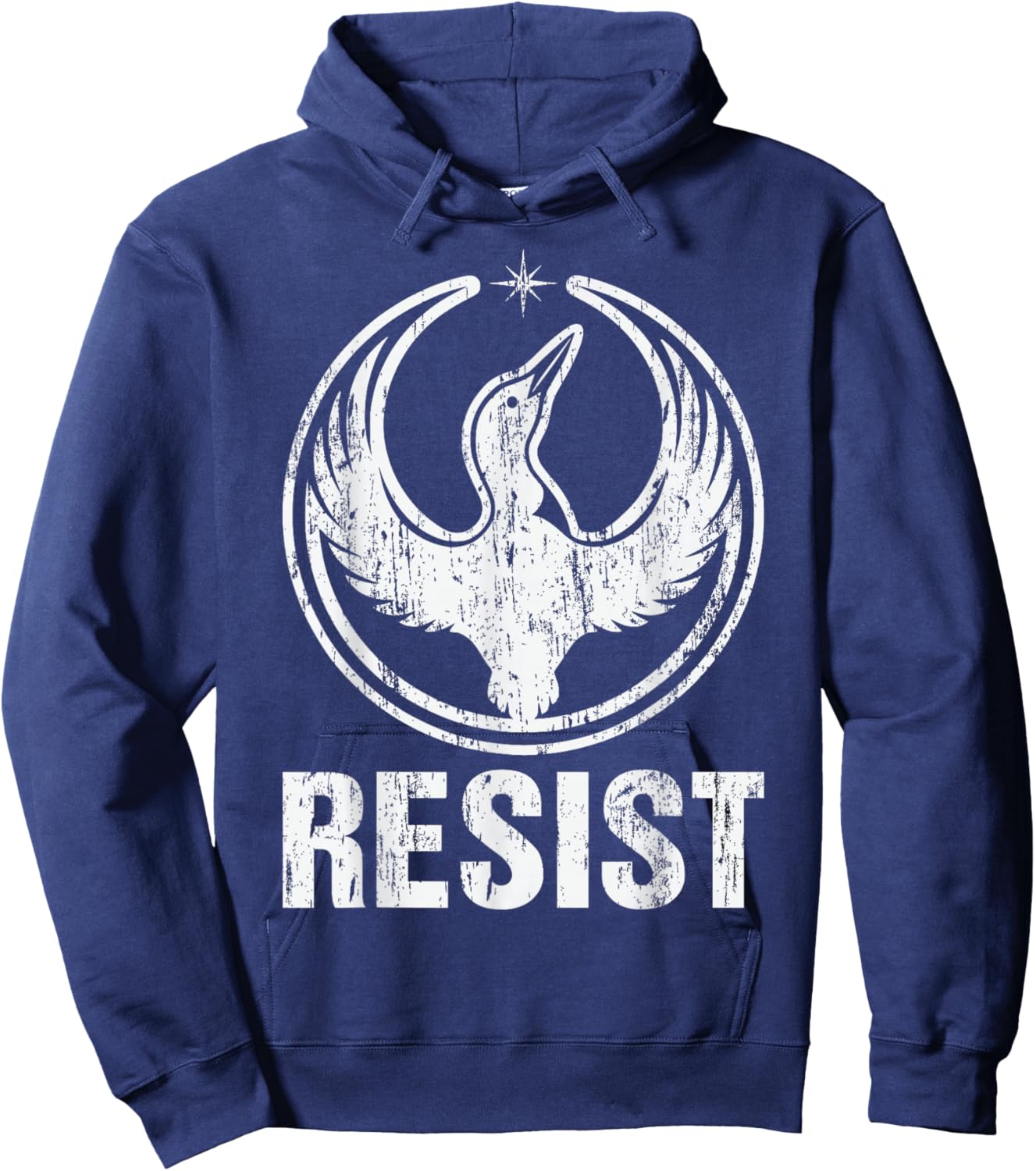 Minnesota Rebel Loon Alliance Resist Symbol MN Hoodie - Hoodie | Navy