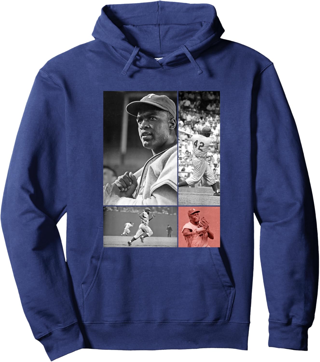 Jackie Robinson_006 Hoodie - Hoodie | Navy