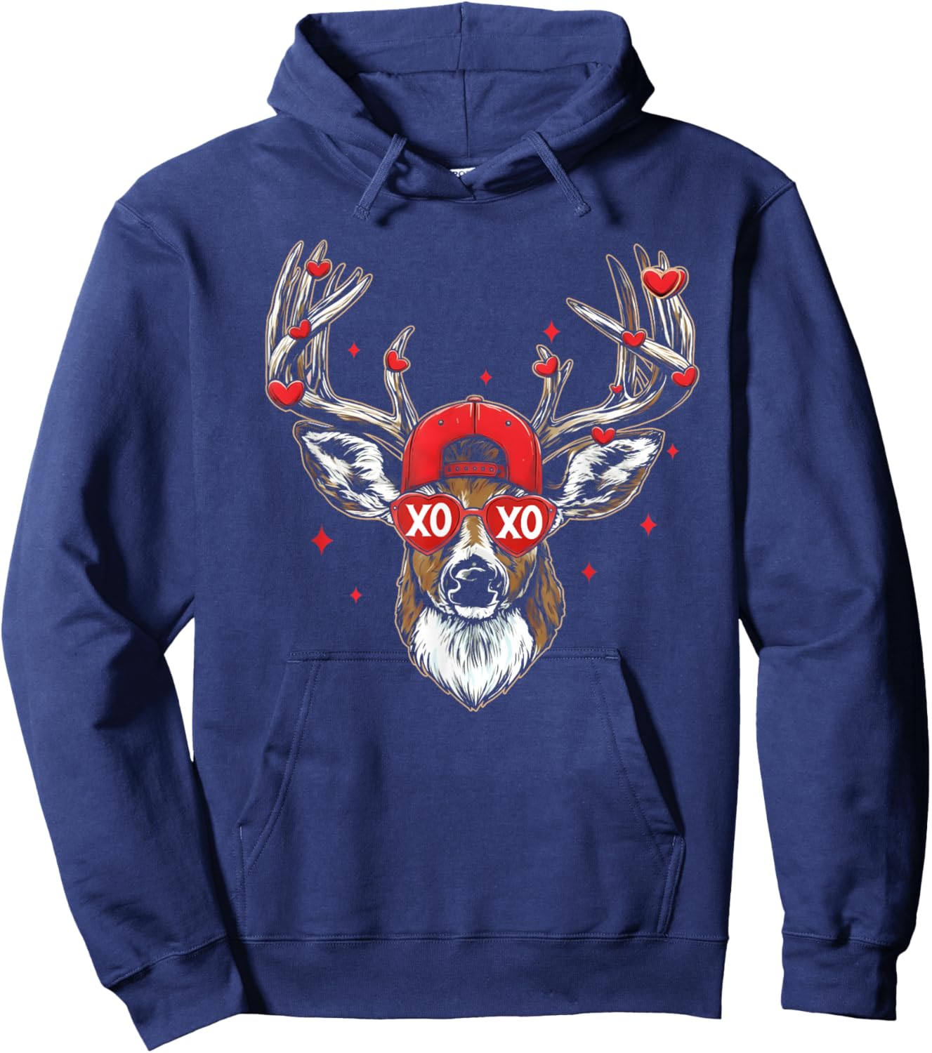 Boys Cap Men Boy Hoodie - Hoodie | Navy