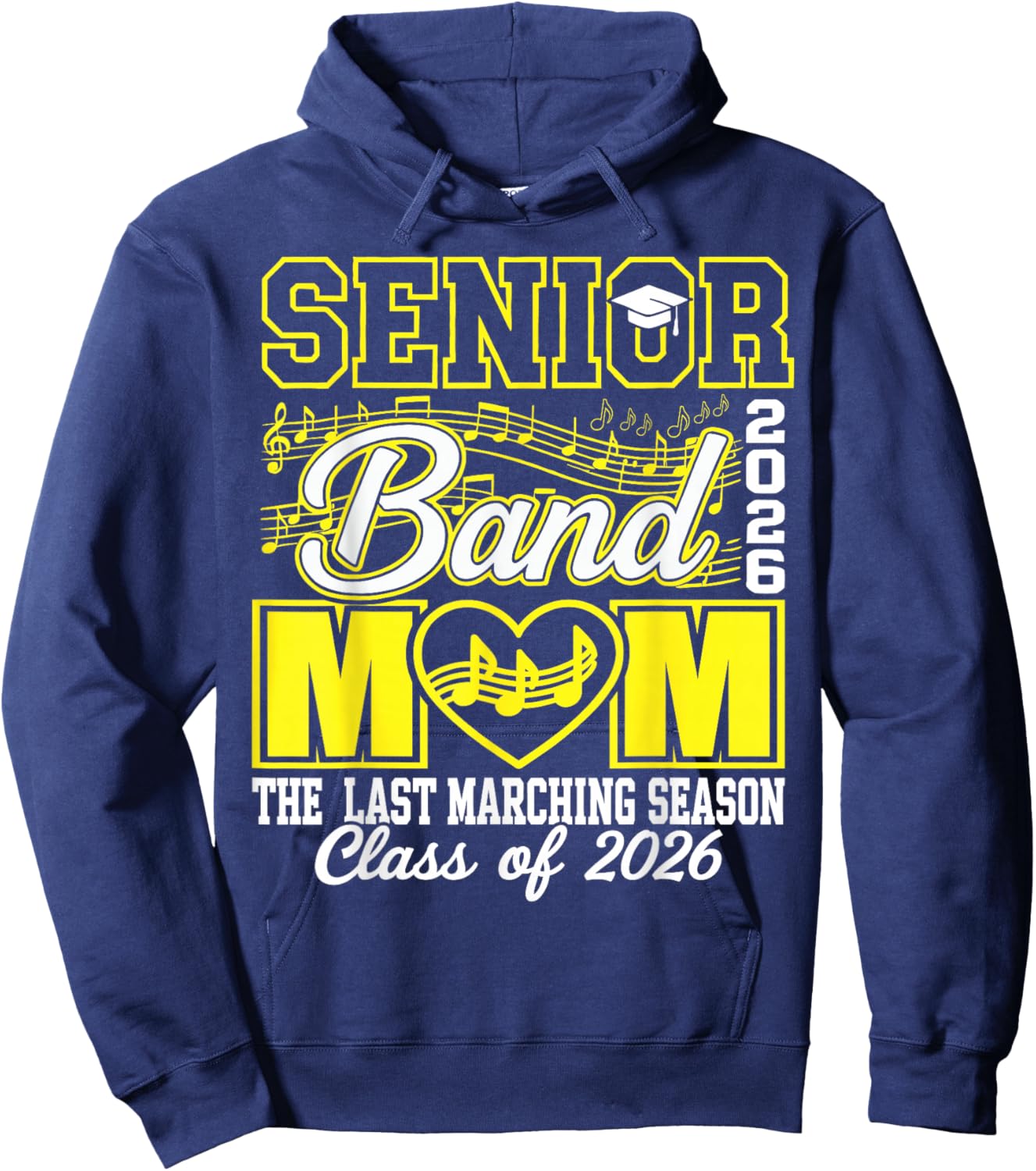 The Last Marching Season Class of 2026 Hoodie - Hoodie | Navy