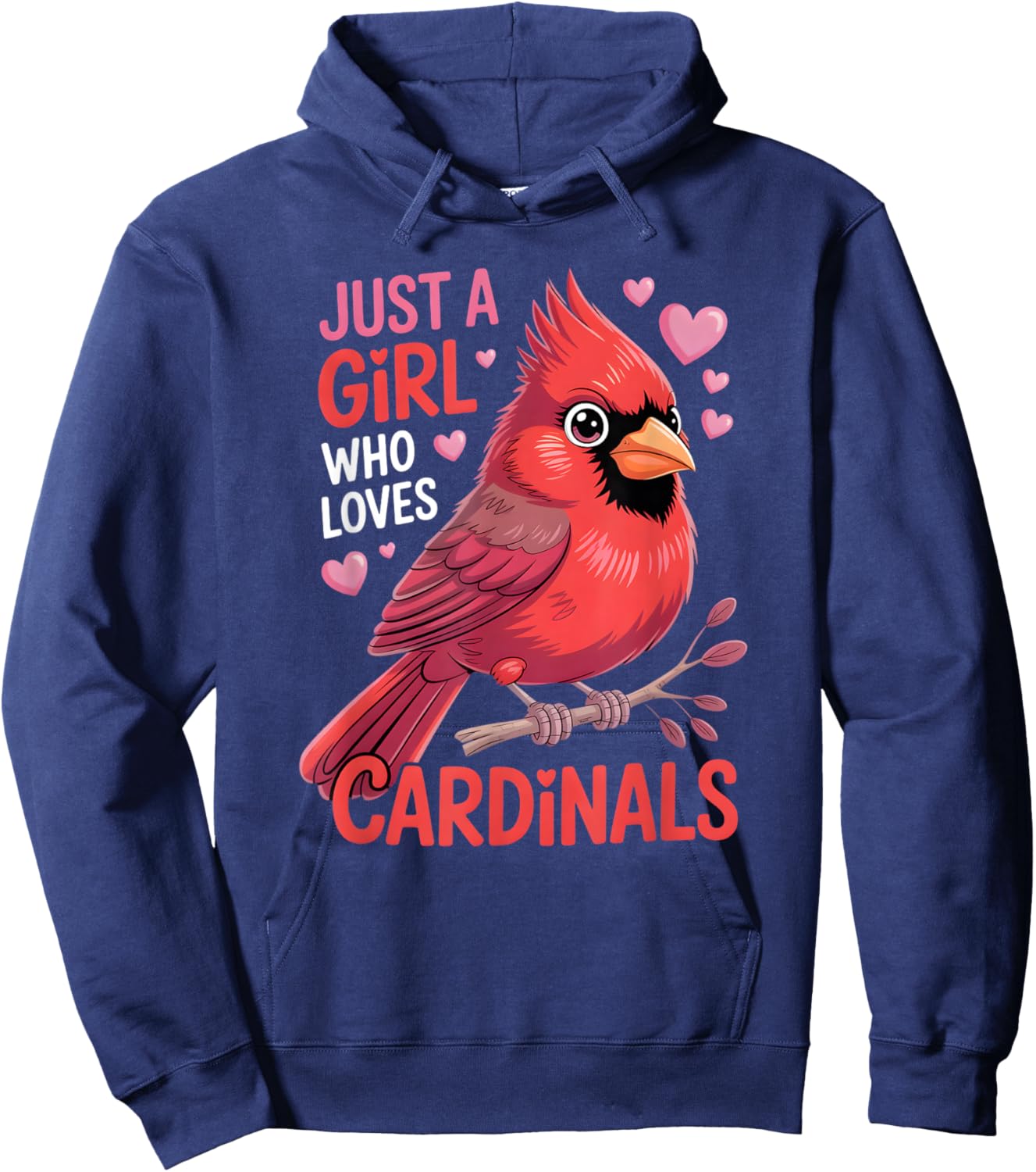 Girls Cardinal Hoodie - Hoodie | Navy