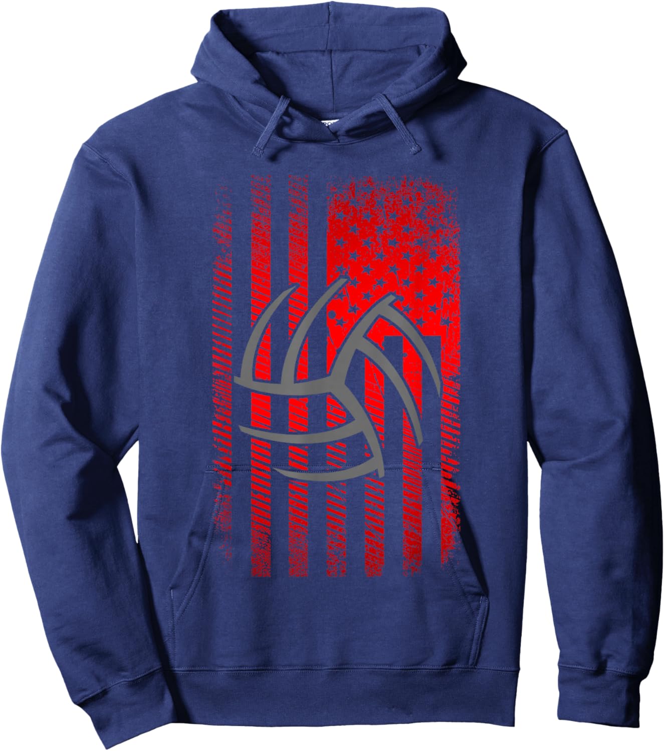Volleyball Hoodie - Hoodie | Navy