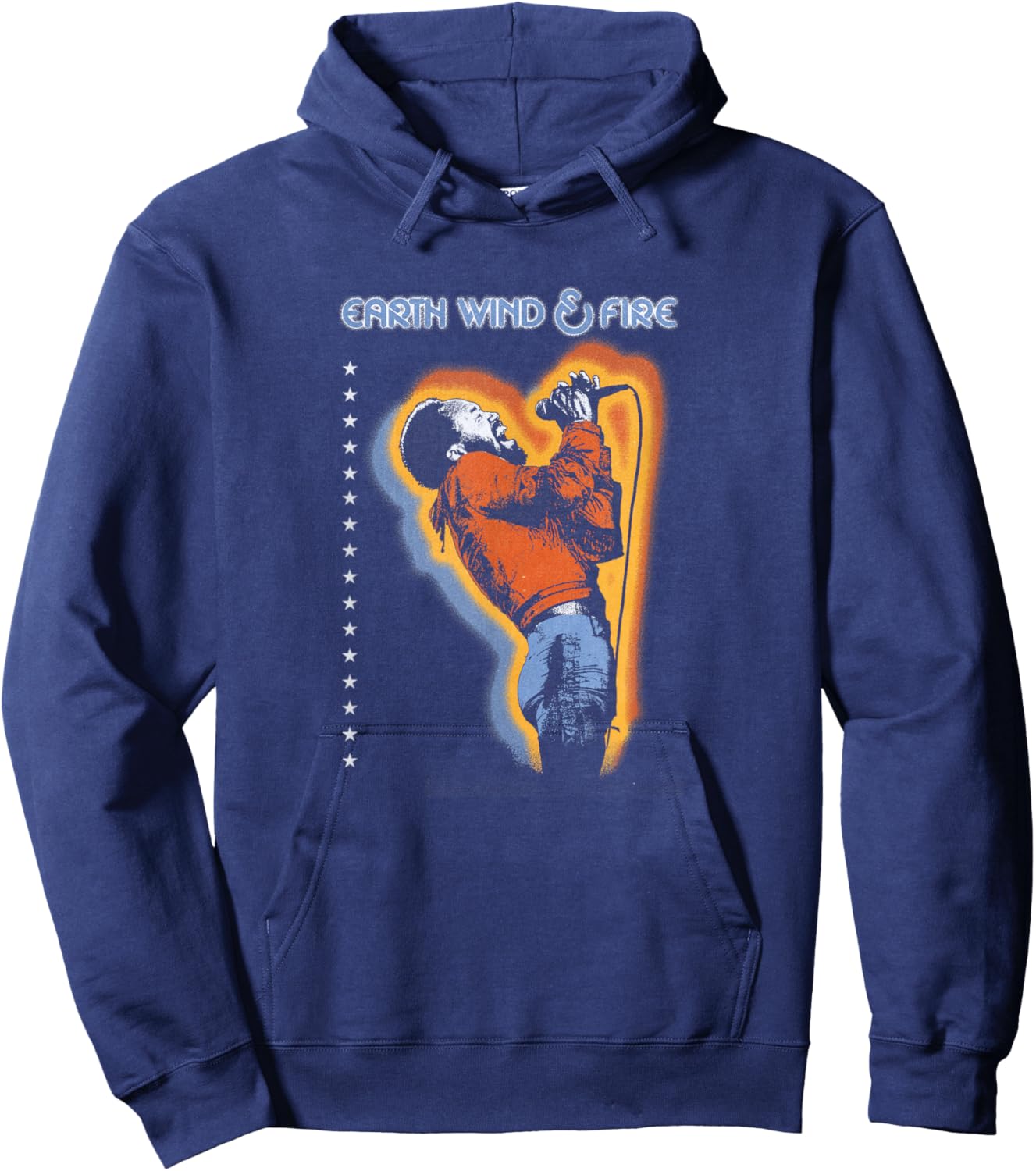 Earth, Wind & Fire Portrait Hoodie - Hoodie | Navy