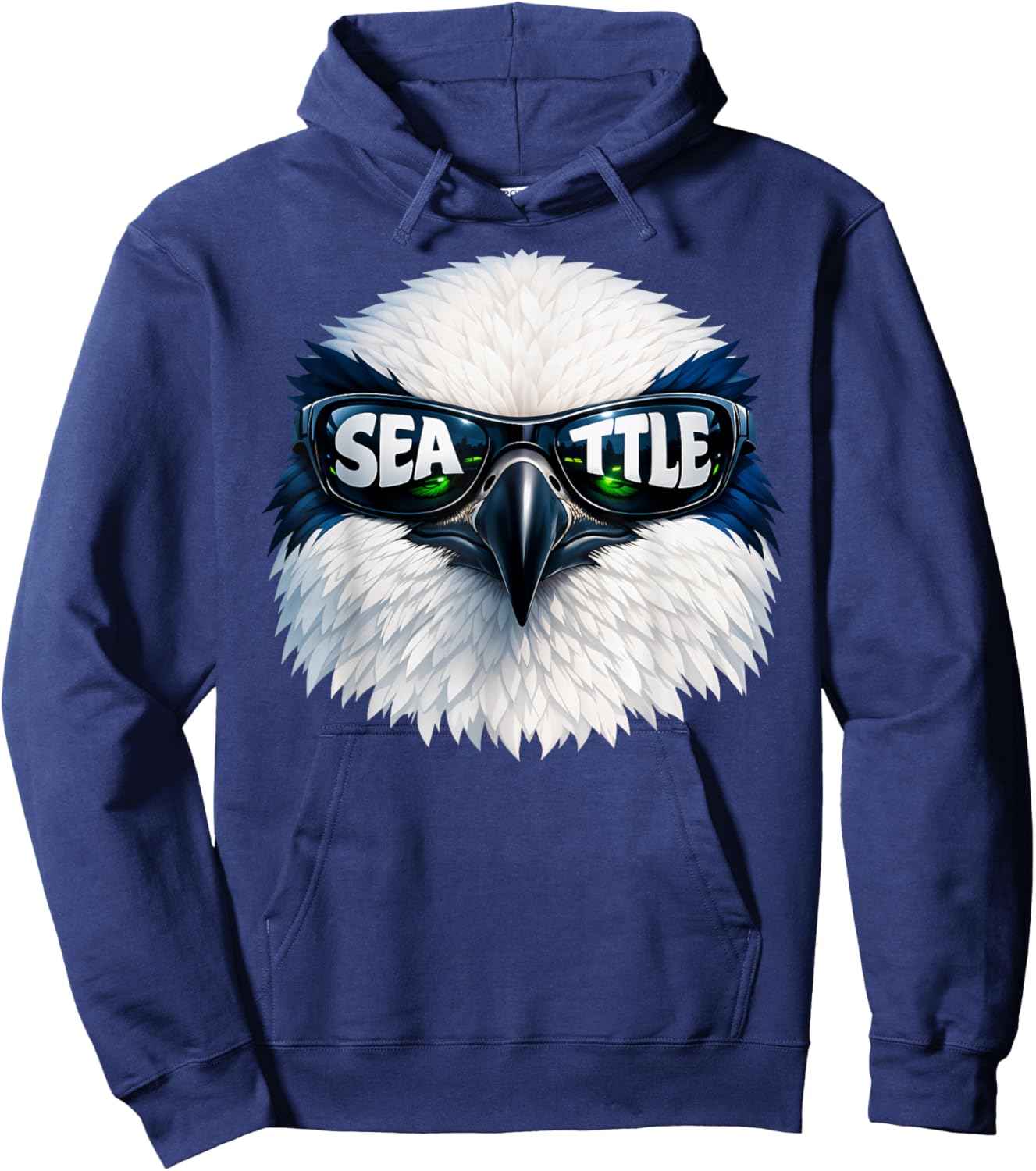 Vintage Bird Head Women Kids Hoodie - Hoodie | Navy