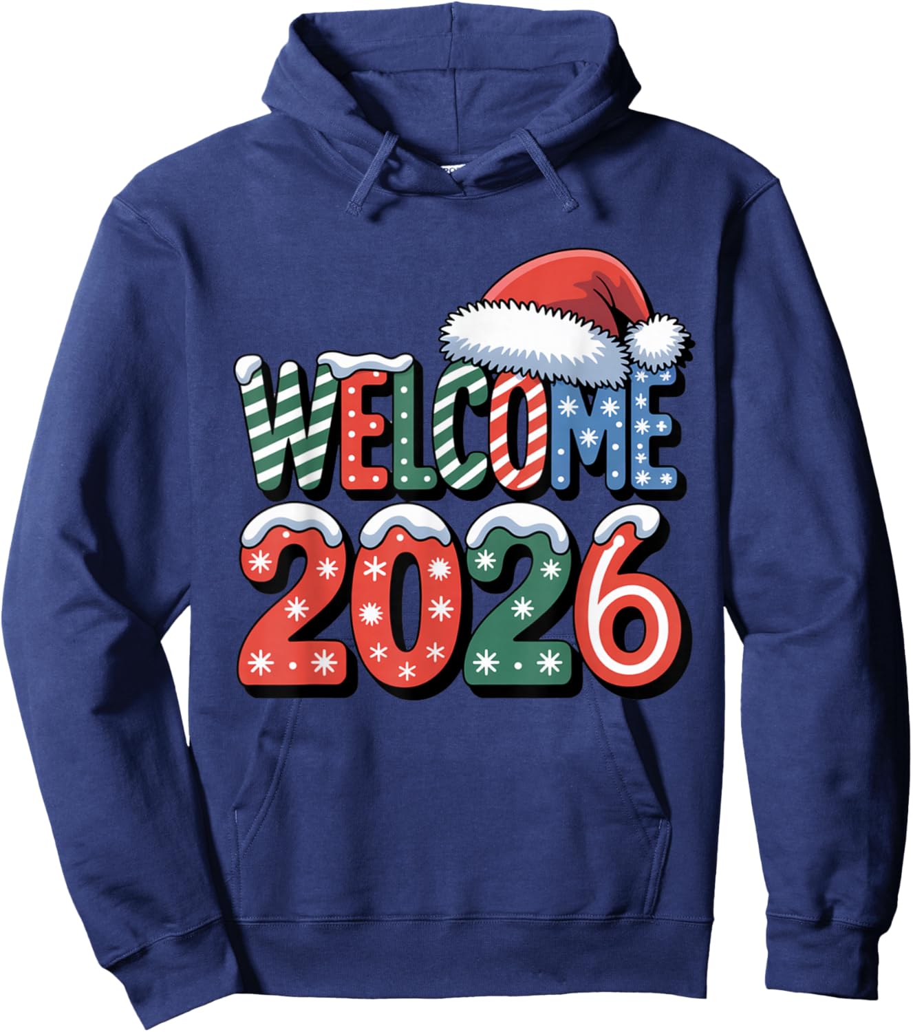 Happy New Year 2026 Hoodie - Hoodie | Navy