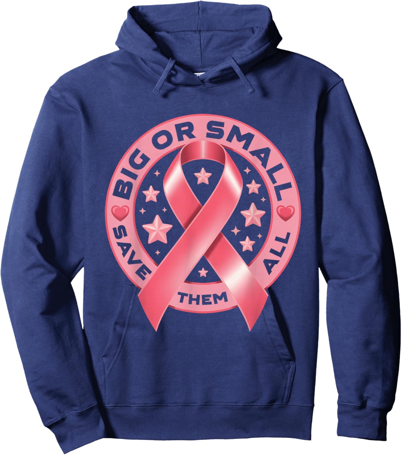 Breast Cancer Hoodie - Hoodie | Navy