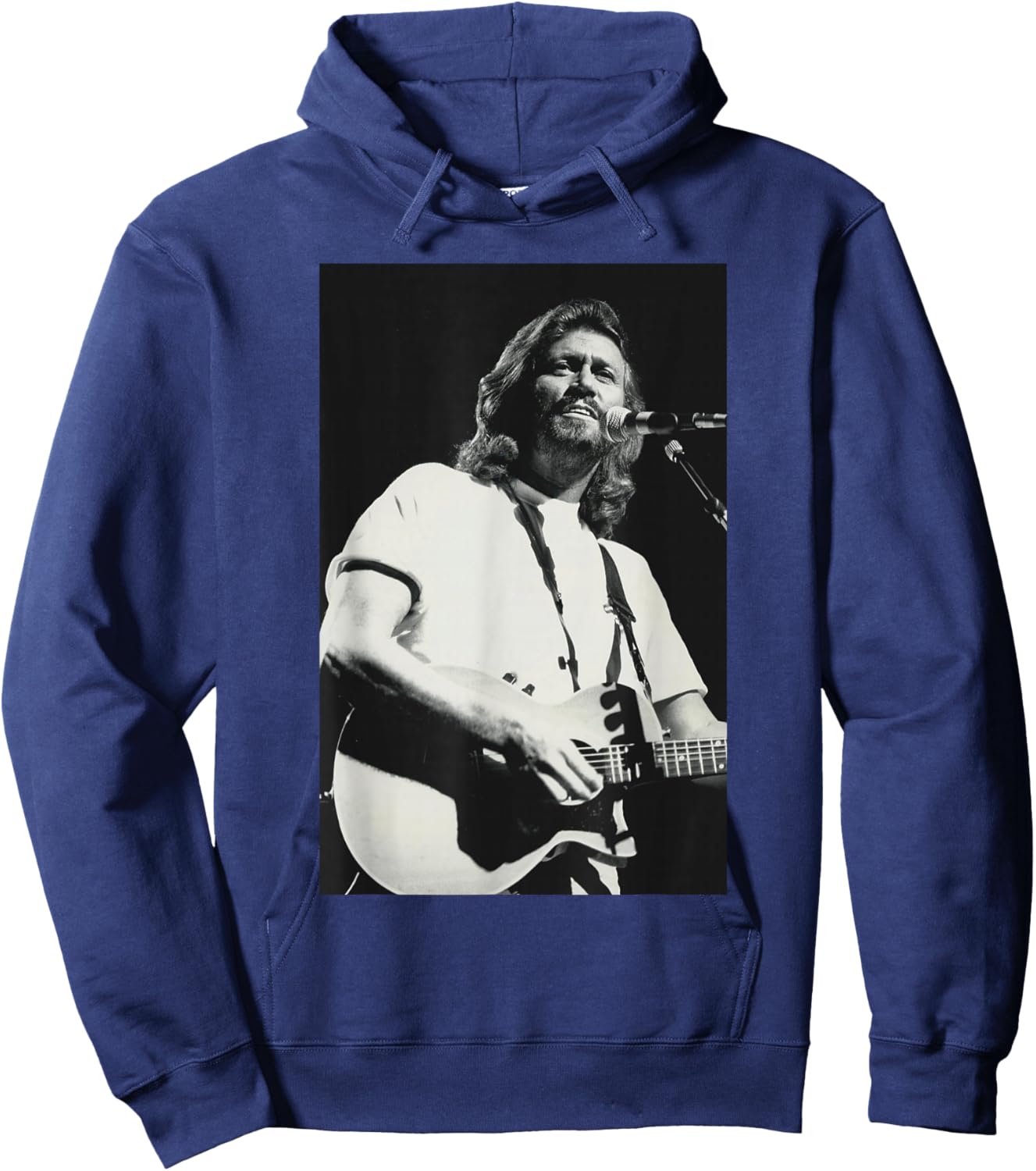 Bee Gees Barry Gibb One for All World Tour 1989 Hoodie - Hoodie | Navy