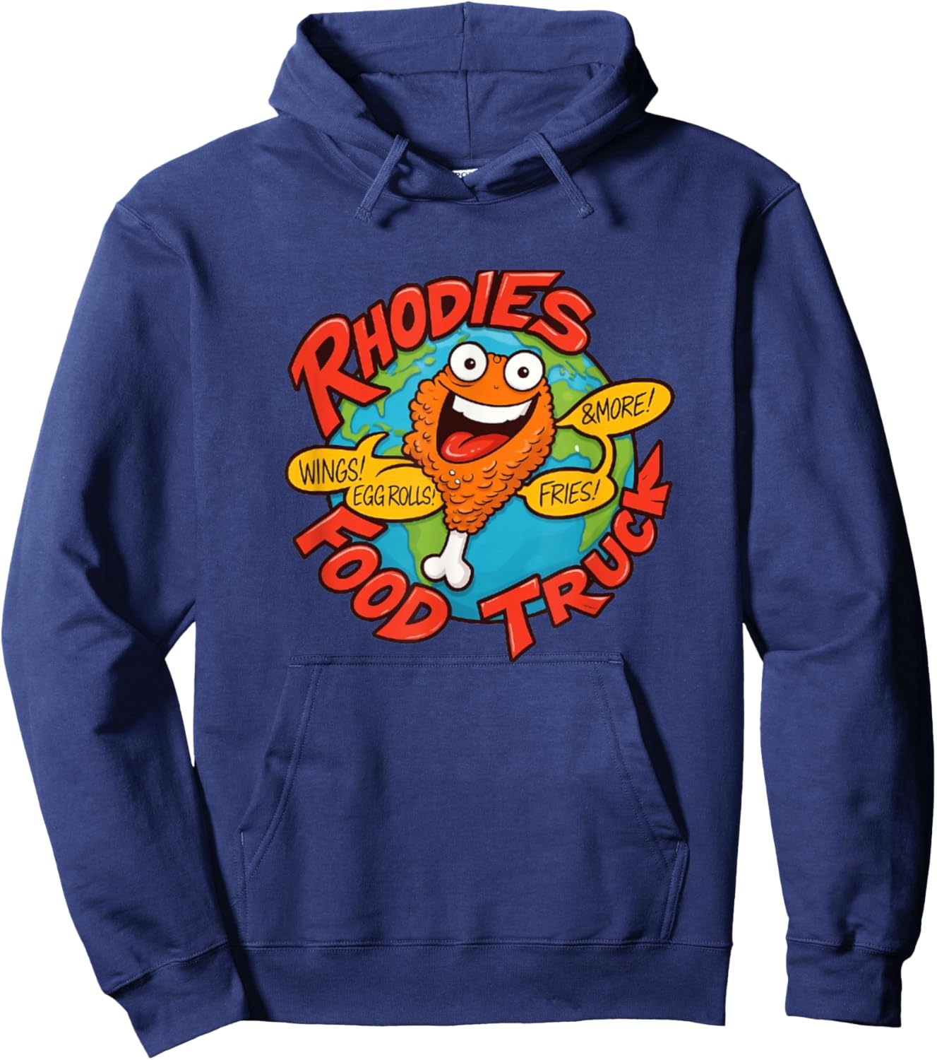 Rhodies Planet Earth Hoodie - Hoodie | Navy