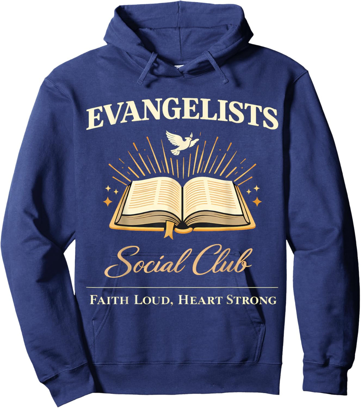 Evangelist Social Club Hoodie - Hoodie | Navy
