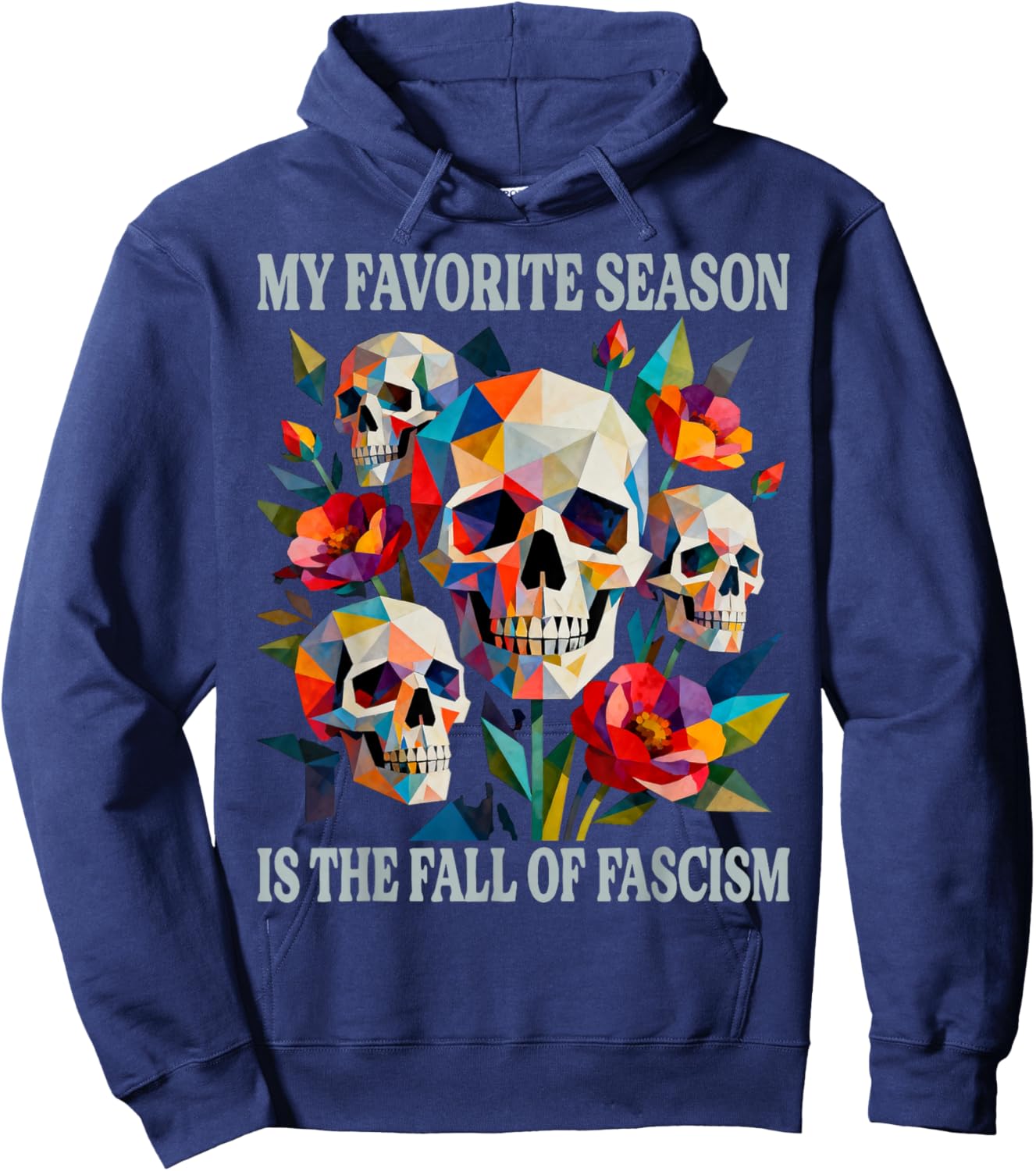 Retro Halloween Hoodie - Hoodie | Navy
