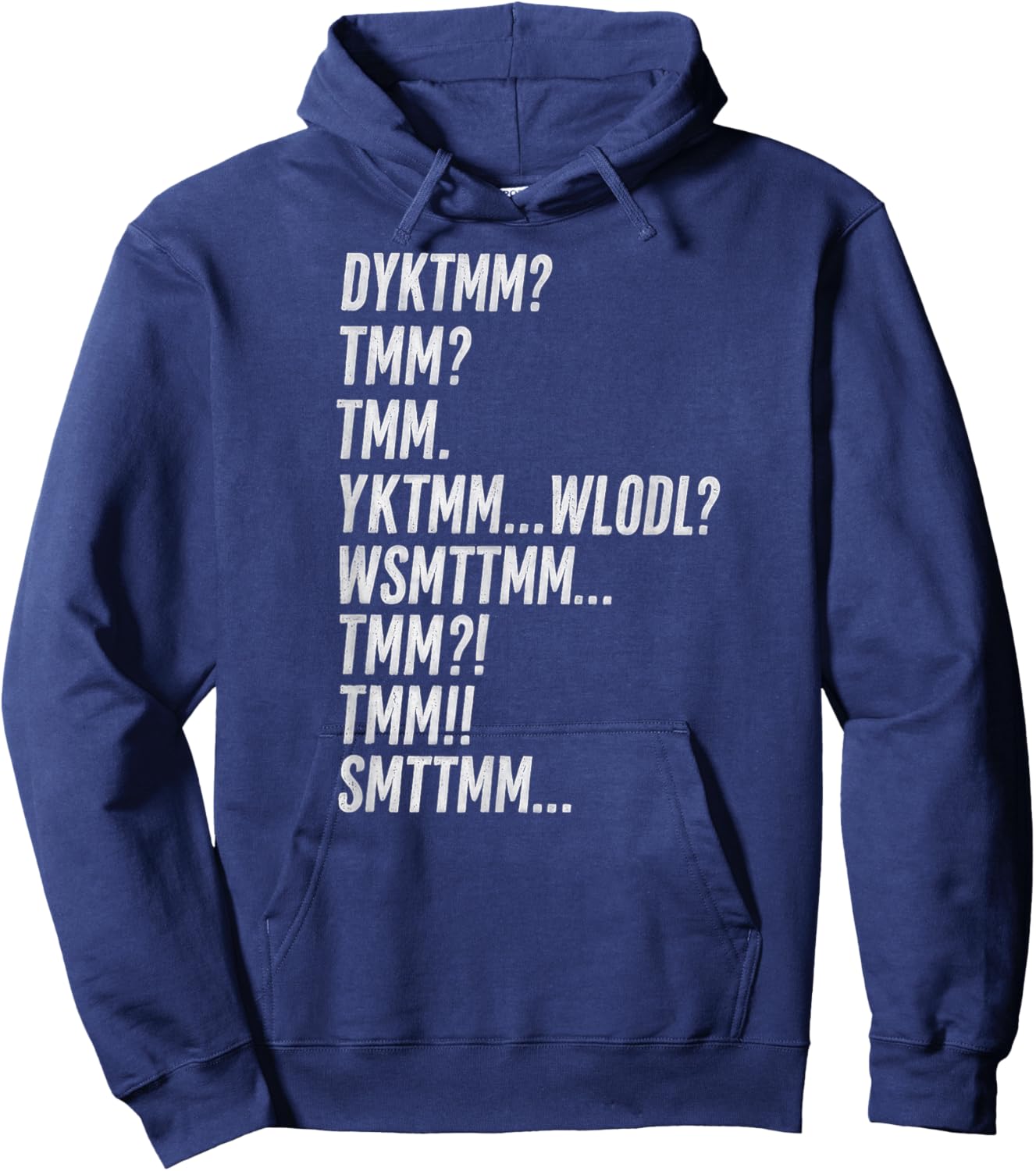 Do You Know The Muffin Man DYKTMM Hoodie - Hoodie | Navy