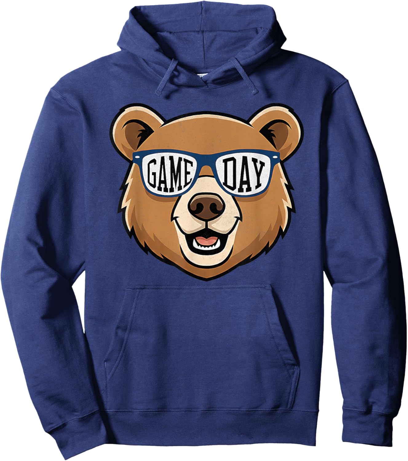 Bear Cub Game Day Graphic Hoodie - Hoodie | Navy