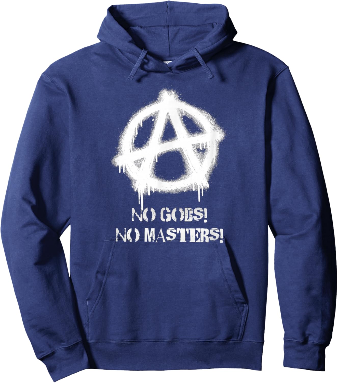 Anarchy Signs, Punks, Punk Rock, Anarchy Hoodie - Hoodie | Navy