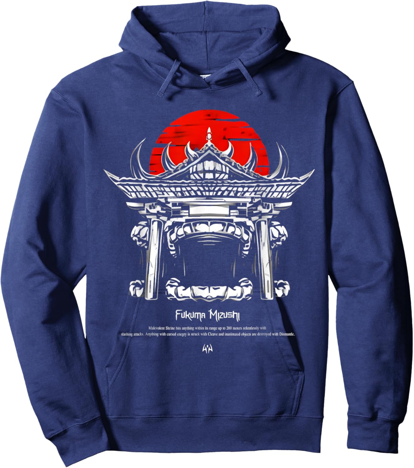 Malevolent Shrine Hoodie - Hoodie | Navy