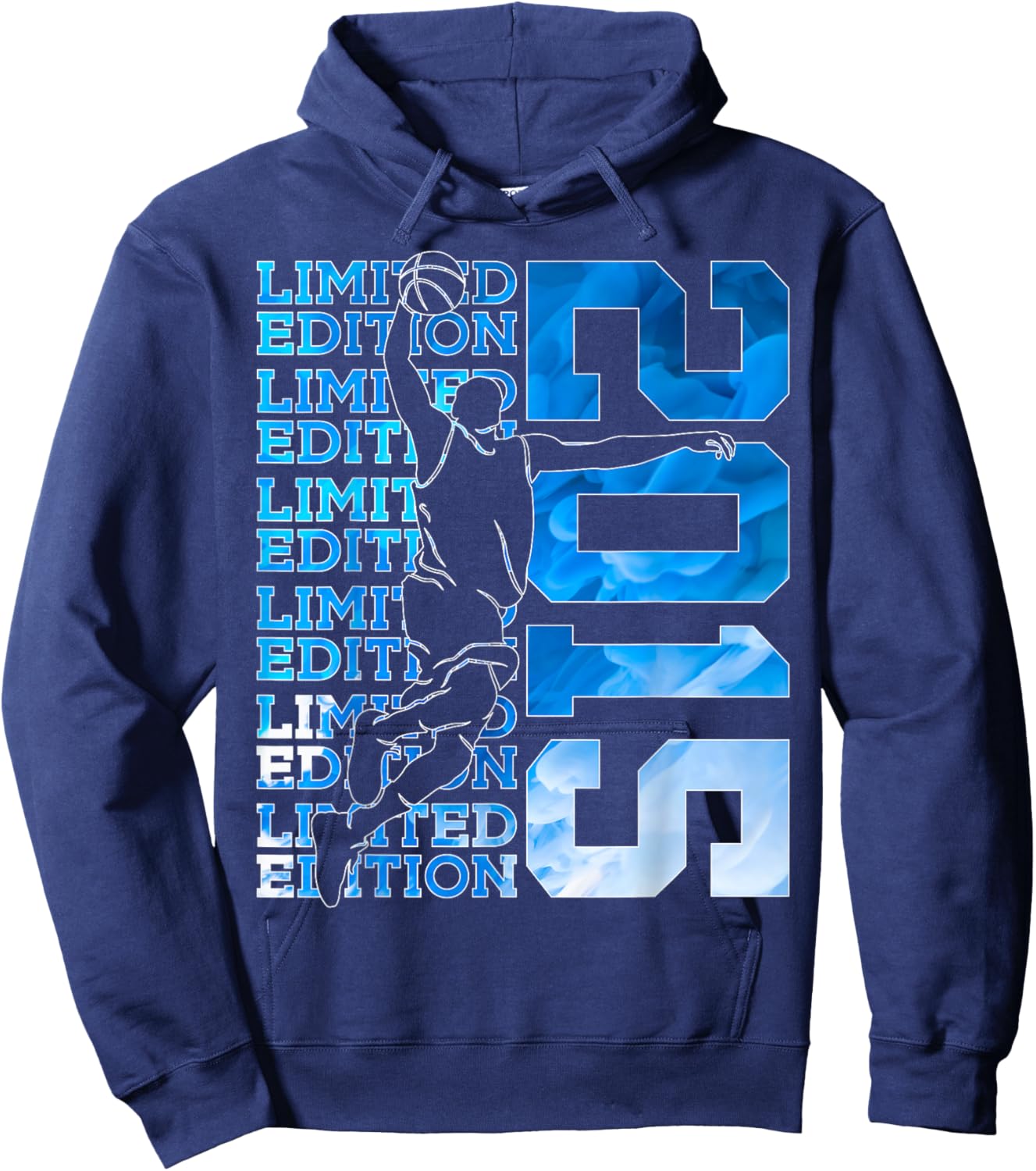Limited Edition 2015 Basketball 11TH Birthday Hoodie - Hoodie | Navy