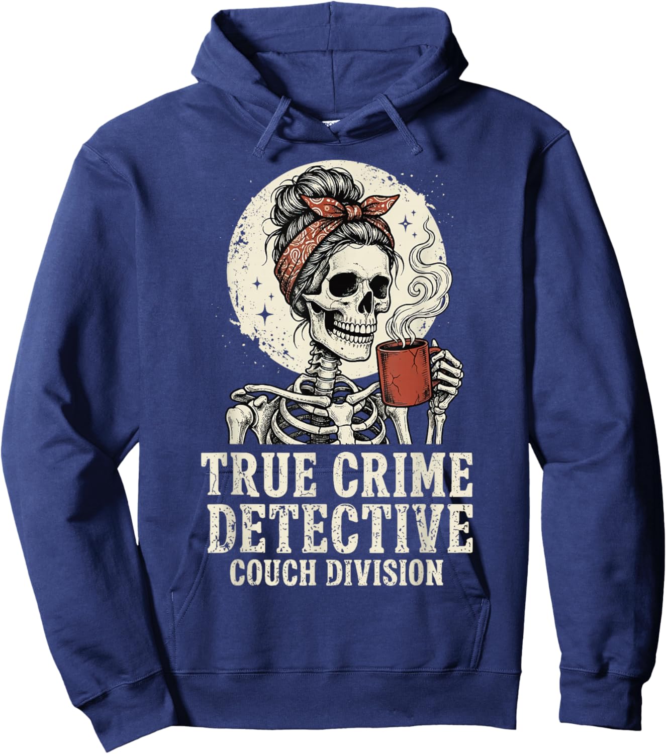 True Crime Detective Couch Division Hoodie - Hoodie | Navy