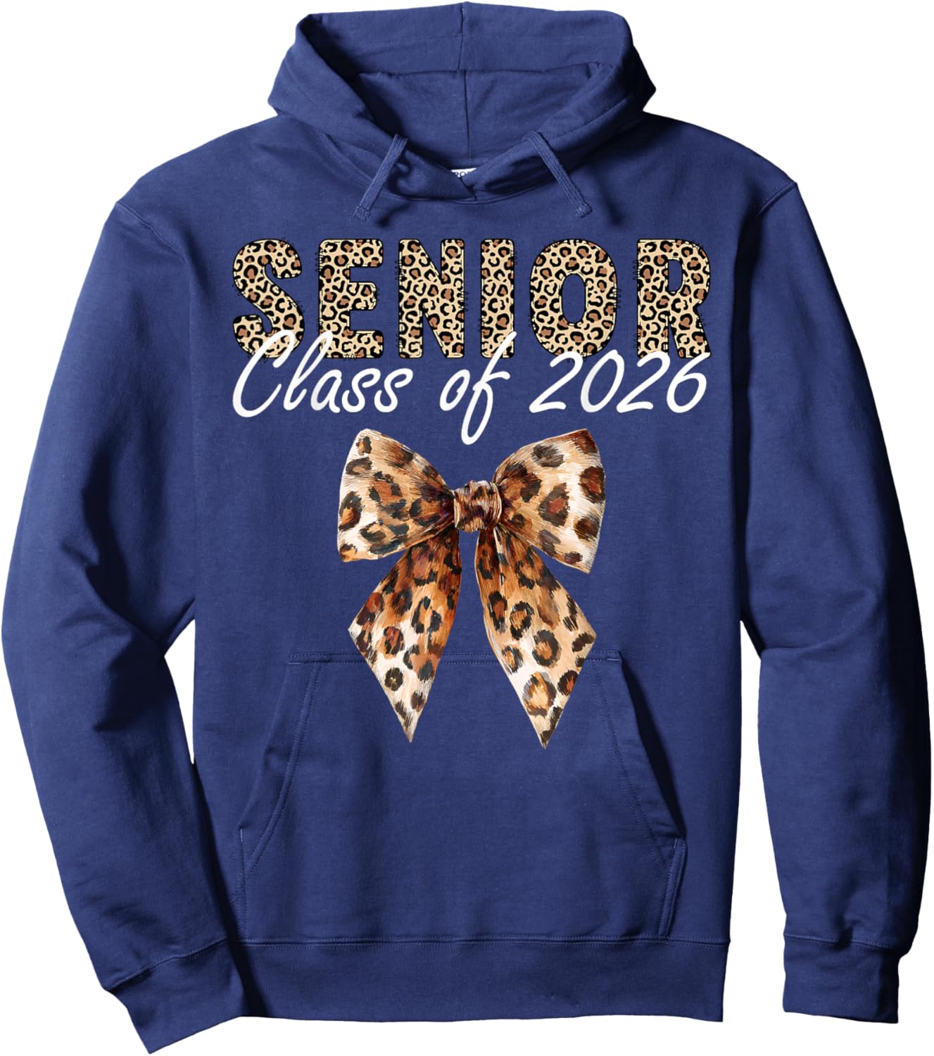 Senior 2026 Class of 2026 Graduation Hoodie - Hoodie | Navy