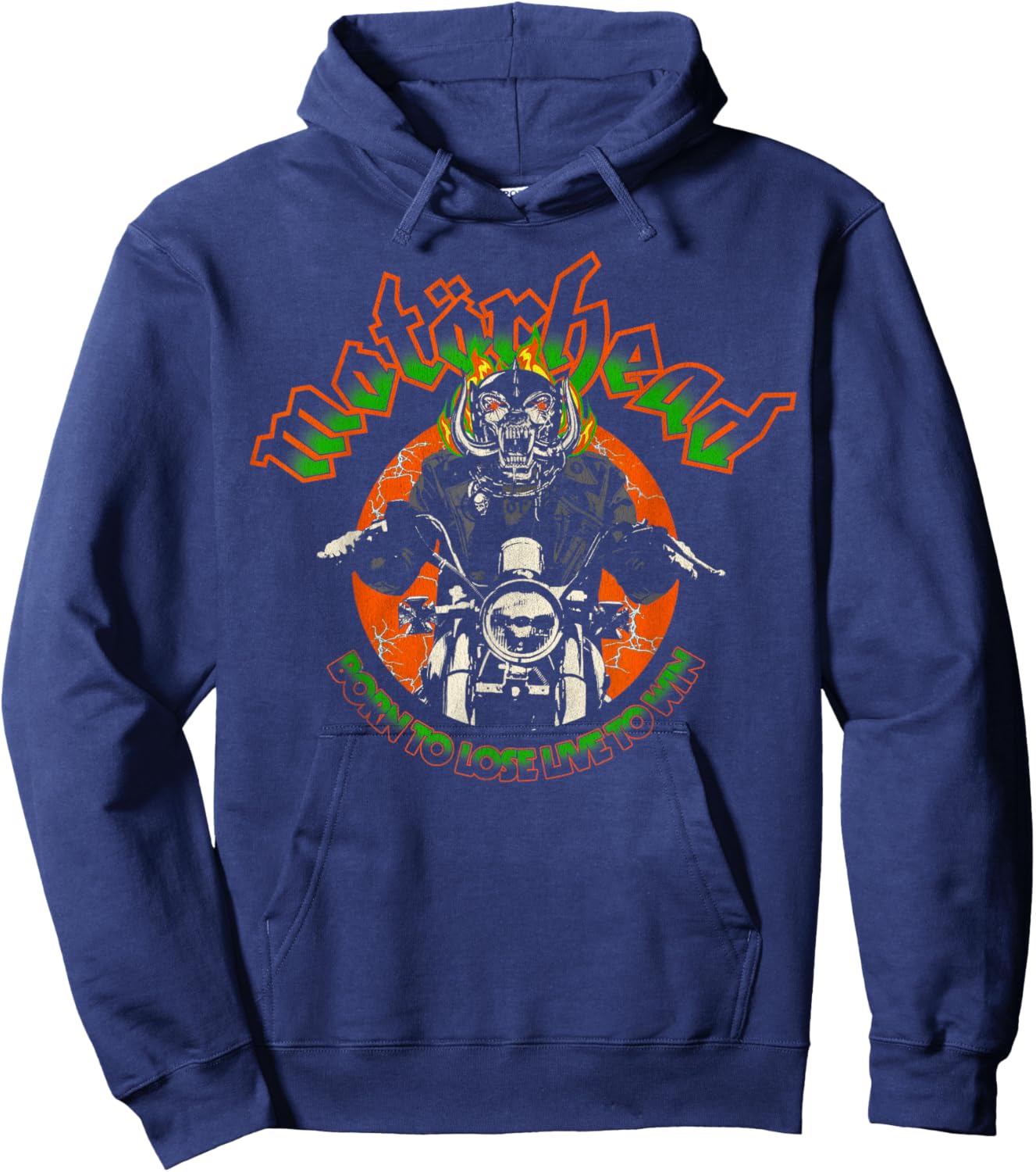 Motörhead Halloween Motorcycle Hoodie - Hoodie | Navy