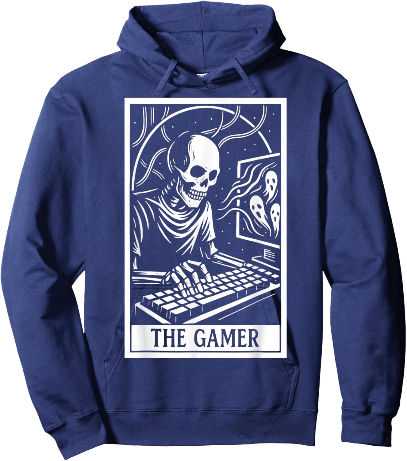 The Gamer Tarot Card Hoodie - Hoodie | Navy