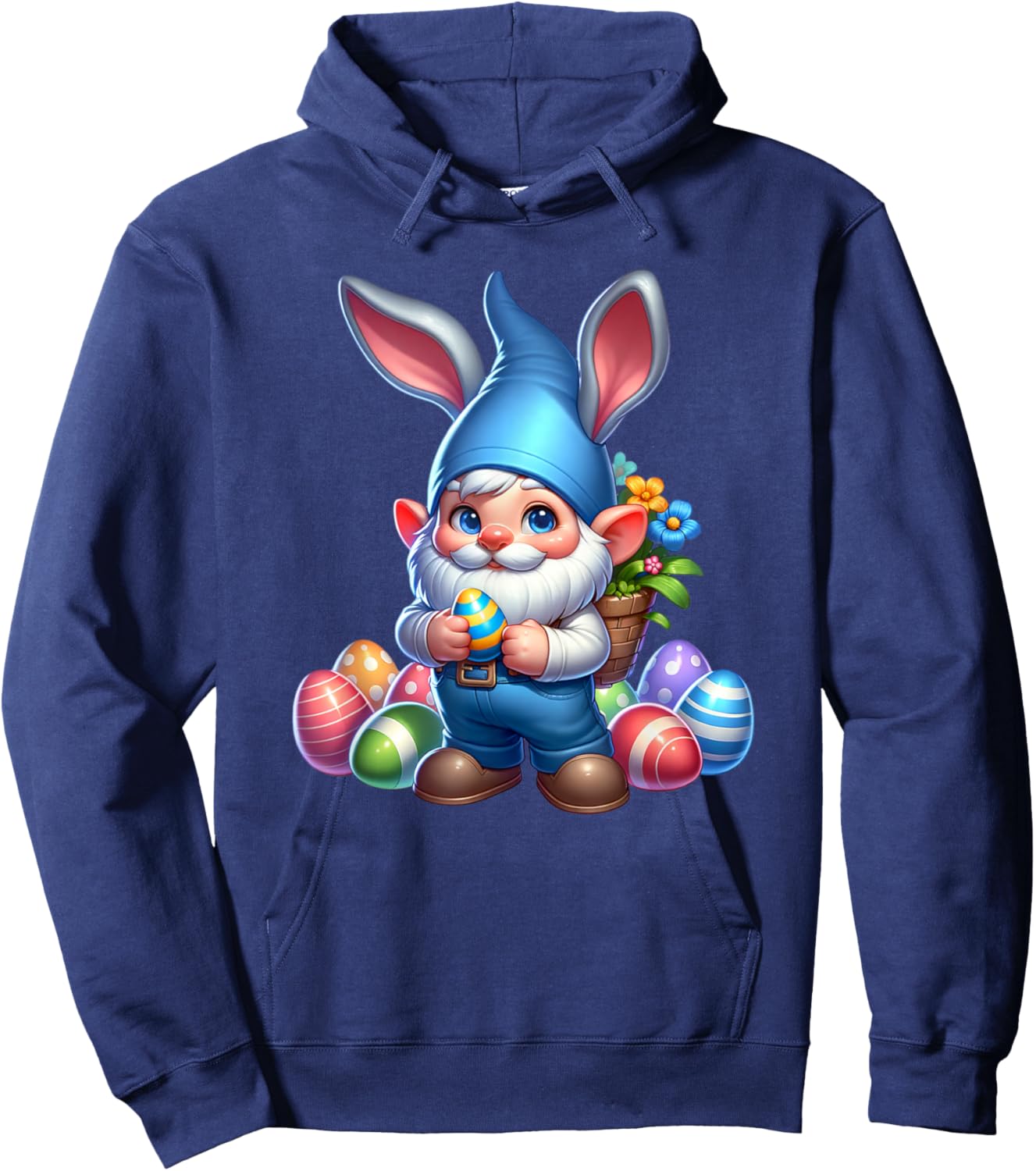 Easter Bunny Gnome Hoodie - Hoodie | Navy