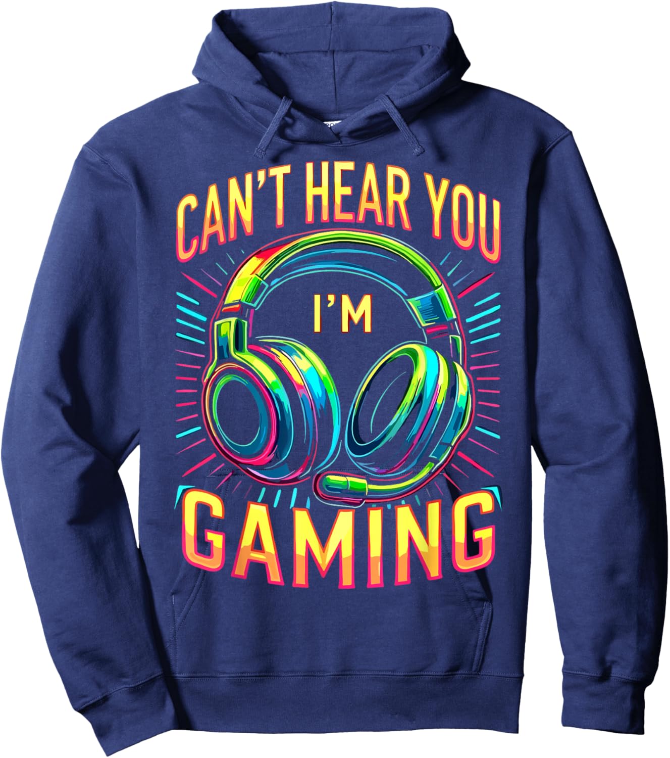 Gamer Funny Gaming Video Games Hoodie - Hoodie | Navy