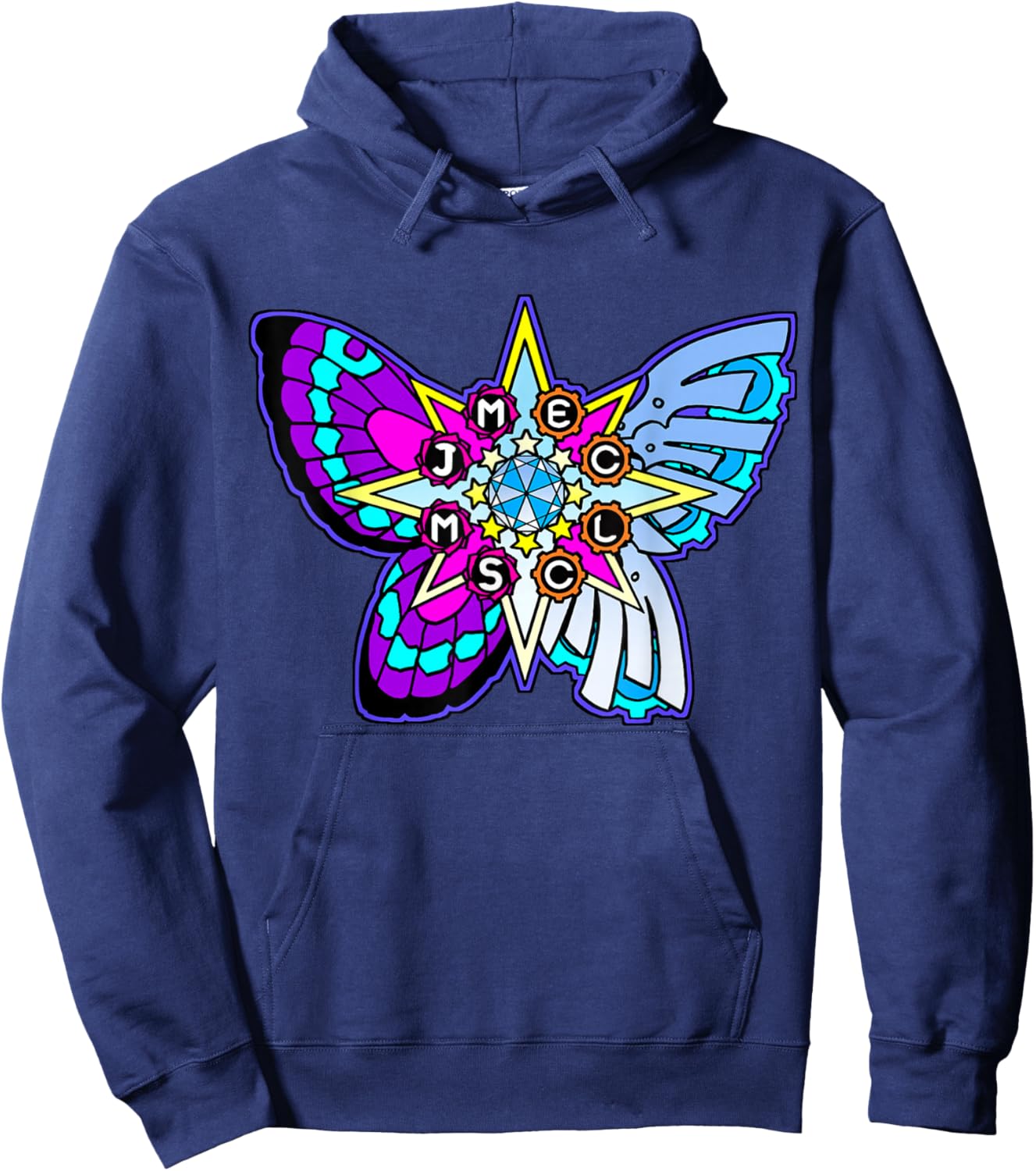 Recess boss Battle Team of 8 Friends Hoodie - Hoodie | Navy