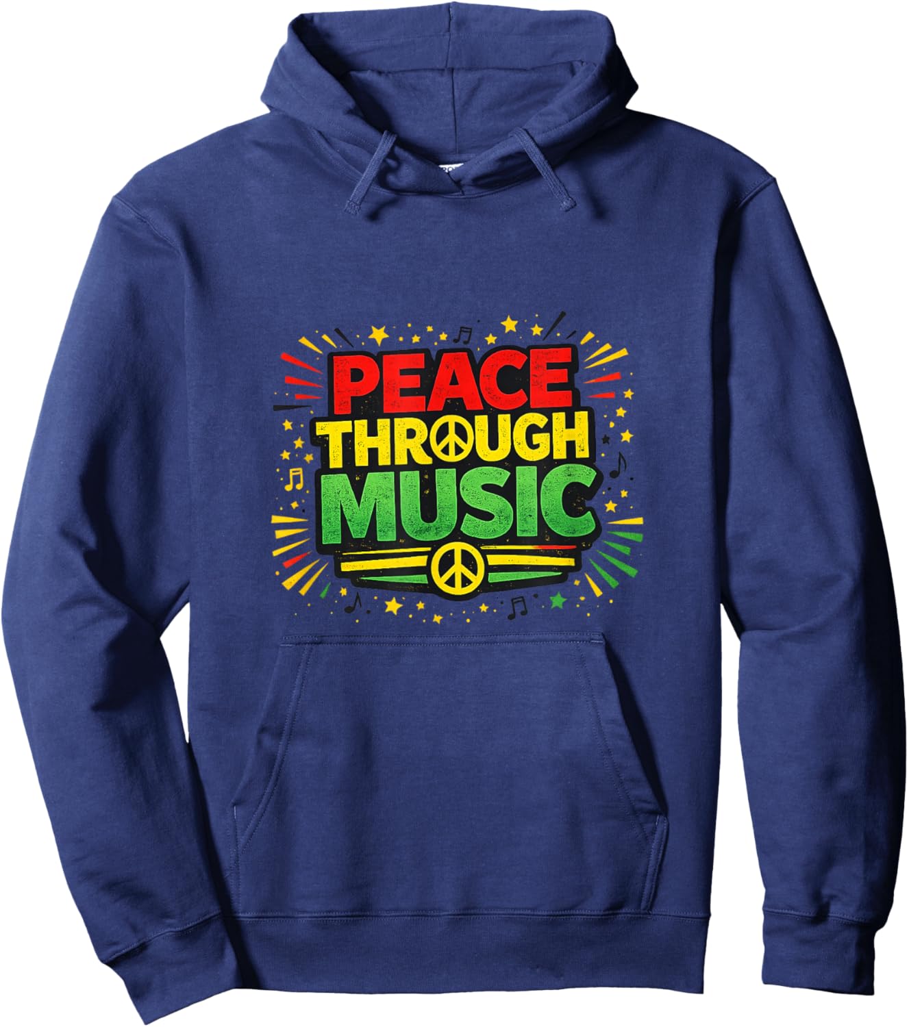 Playing for Change Peace Through Music Hoodie - Hoodie | Navy