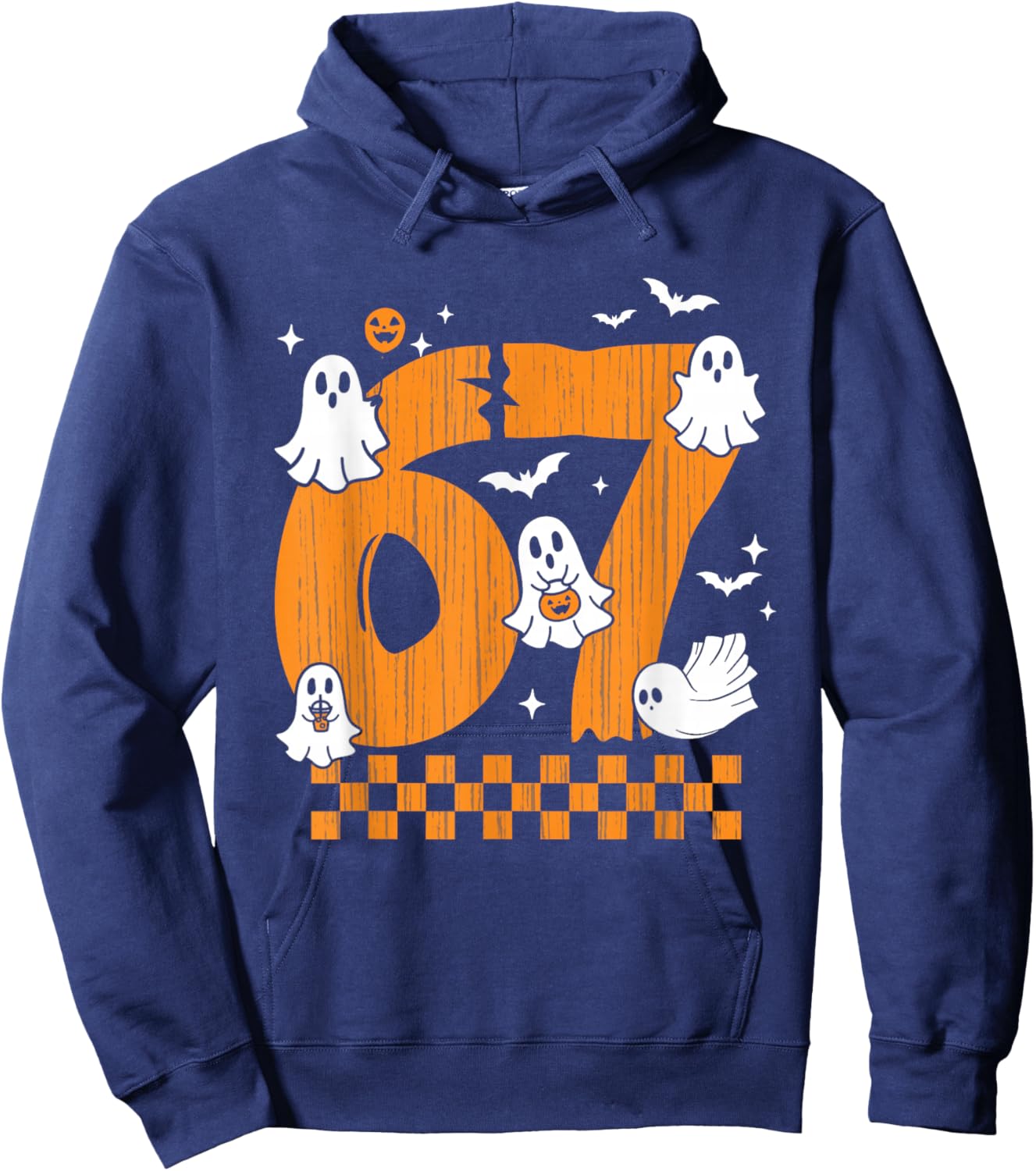 Six Seven 6 7 Meme 6 7 Halloween Costume Couple Hoodie - Hoodie | Navy