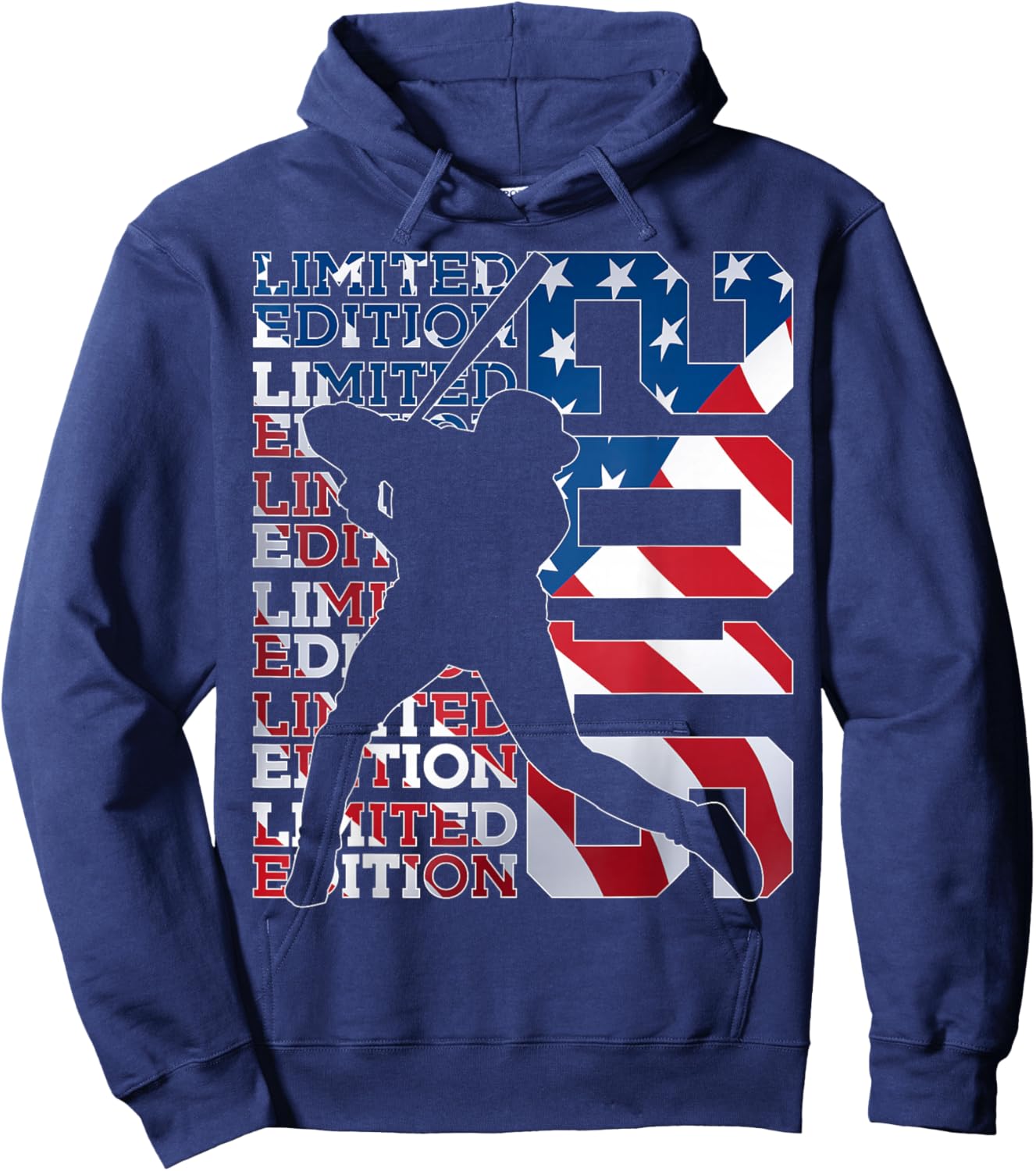 Limited Edition 2016 Baseball 10TH Birthday Hoodie - Hoodie | Navy