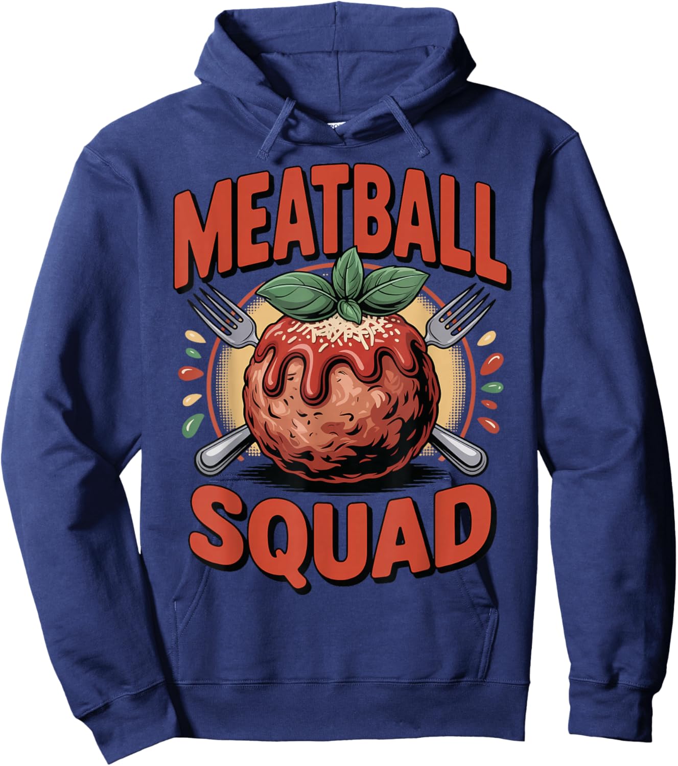 Meatball Squad Hoodie - Hoodie | Navy