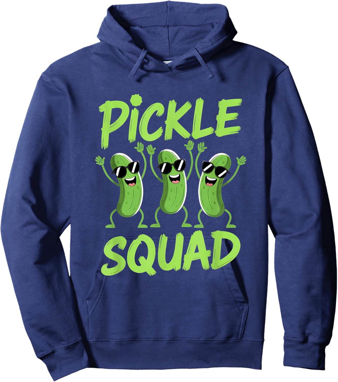 Pickle Squad Pickles Team Hoodie - Hoodie | Navy