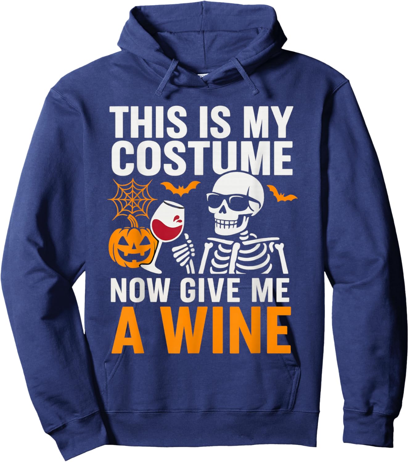 Funny This is My Halloween Costume Women Hoodie - Hoodie | Navy