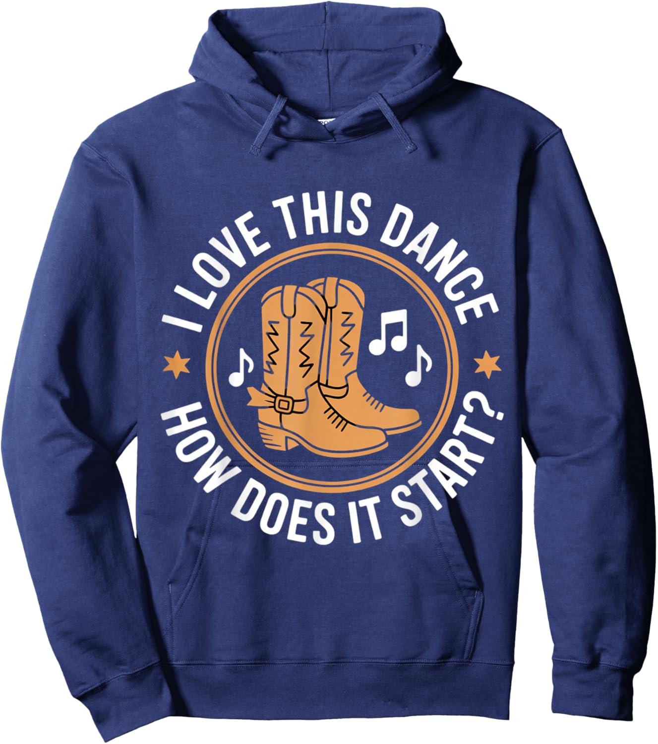 I Love This Dance How Does It Start Hoodie - Hoodie | Navy