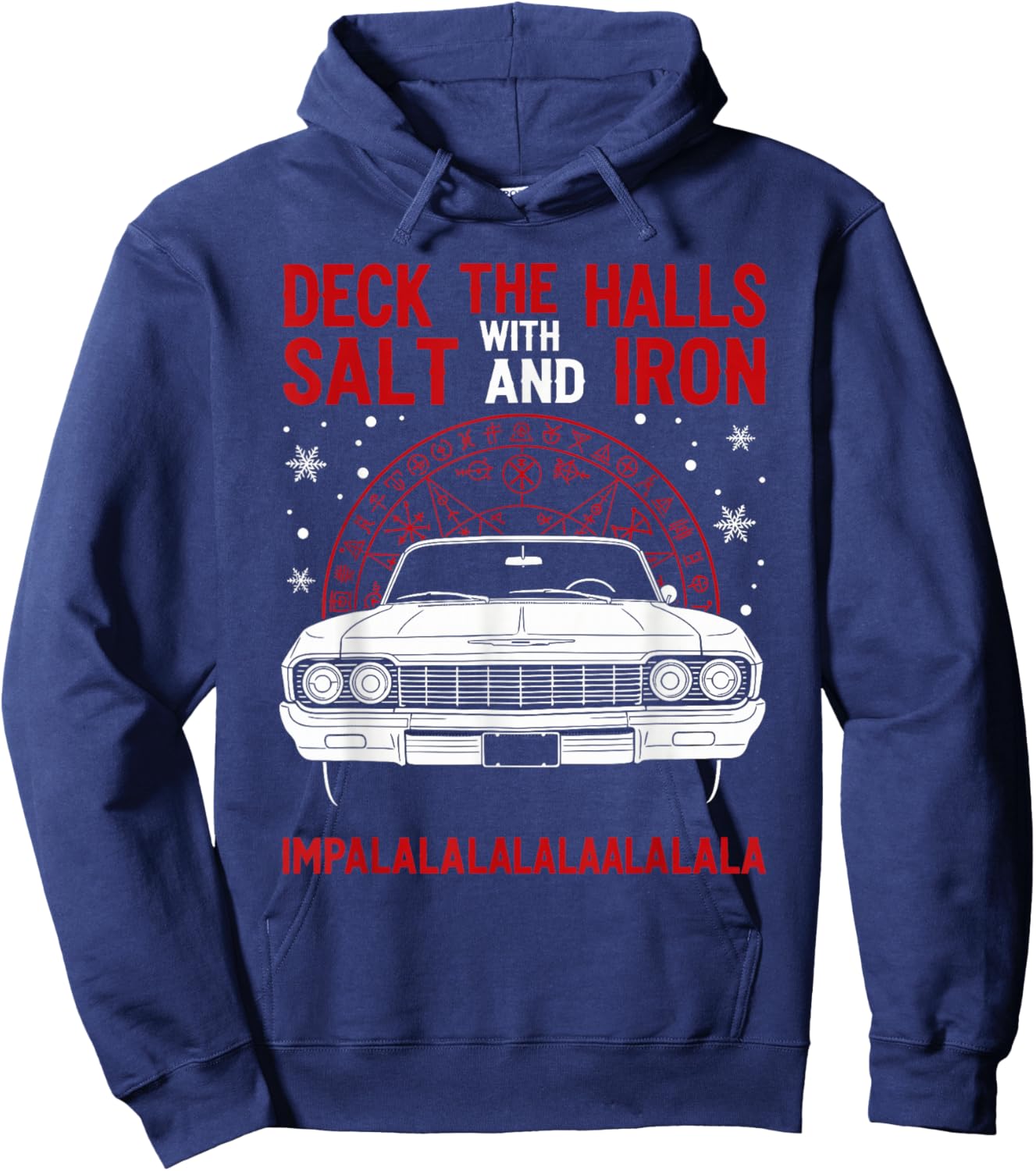 Christmas Design Hoodie - Hoodie | Navy