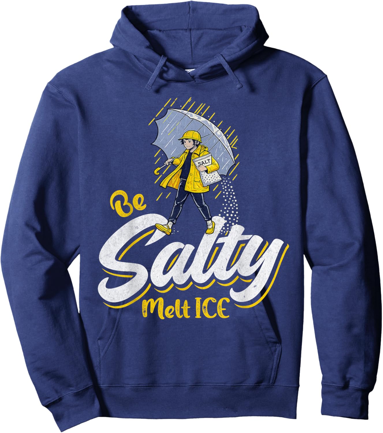 Be Salty Melt ICE Hoodie - Hoodie | Navy