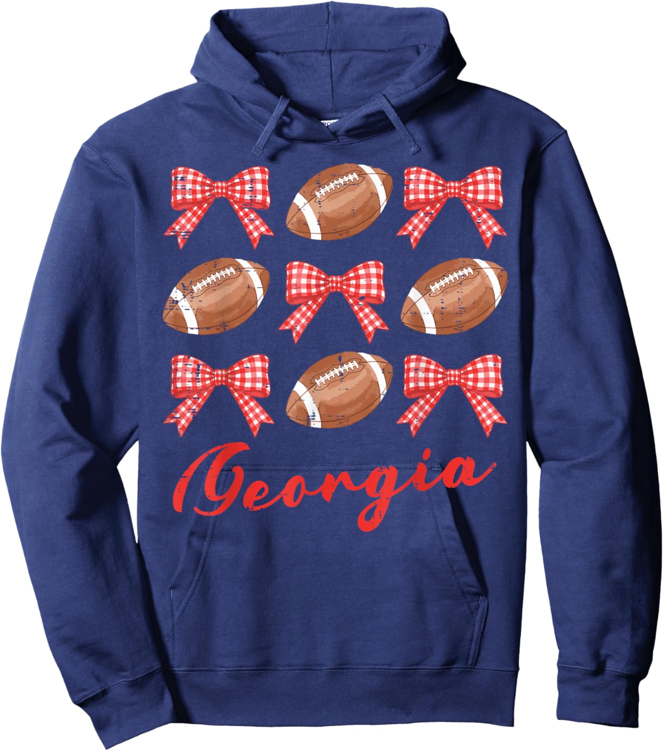 Georgia Women Kids Boys Girls Youth Teen Men Hoodie - Hoodie | Navy